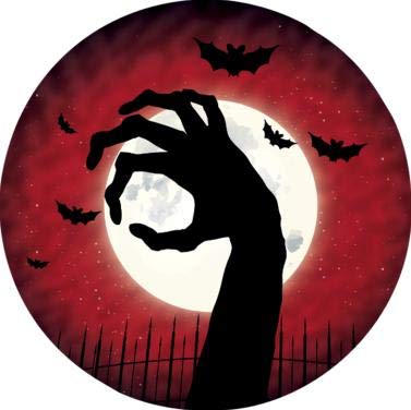 Halloween Zombie Medals & Medallions - Spooky Award Prizes for Halloween Parties, Contests & Events - Bulk Pack for Trick or Treat Prizes, Costume Competitions & Scary Decorations