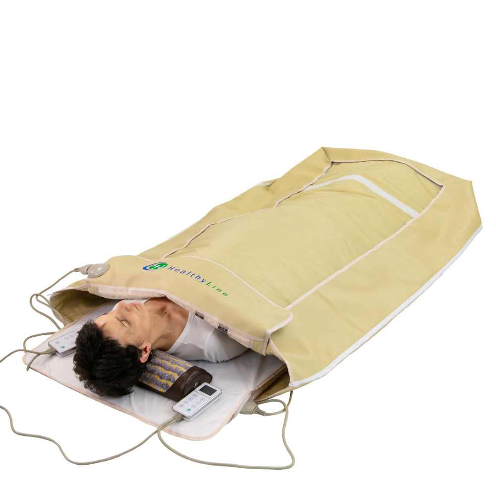 360 Platinum Wrap with 5 Natural Therapies & Advanced PEMF Technology - Pain Relief for Back, Neck & Joints - Perfect for Home, Office & Travel Use