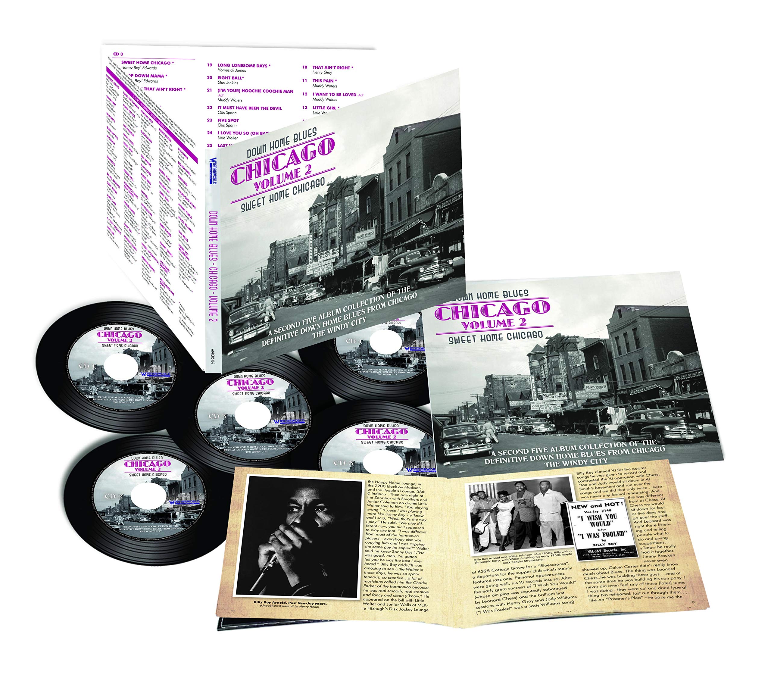 Down Home Blues: Chicago 2 - Sweet Home Chicago | Authentic Chicago Blues Music Album | Perfect for Relaxation, Road Trips & Blues Music Lovers
