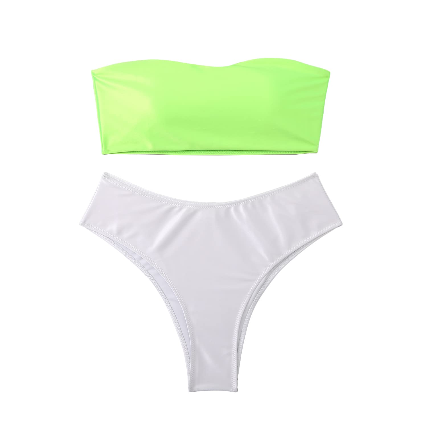 **Yii ouneey Plus Size Swimsuit for Women - High Waisted Bikini Set, Tummy Control Bathing Suit - Perfect for Beach, Pool & Summer Vacations**