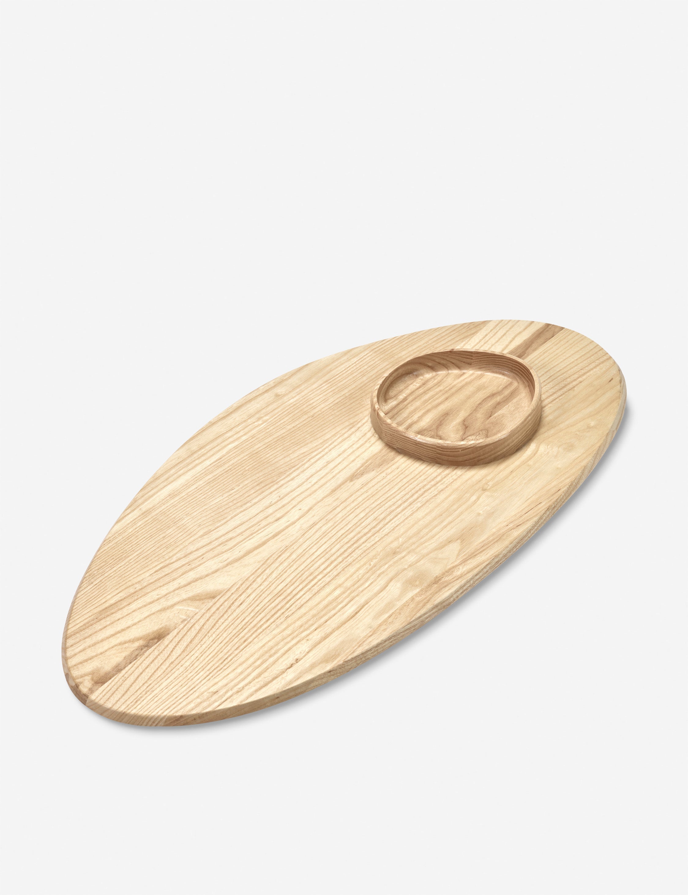 Dune Ash Wood Serveware Collection by Kelly Wearstler x Serax - Elegant Serving Trays, Bowls & Platters for Dining, Entertaining & Home Decor
