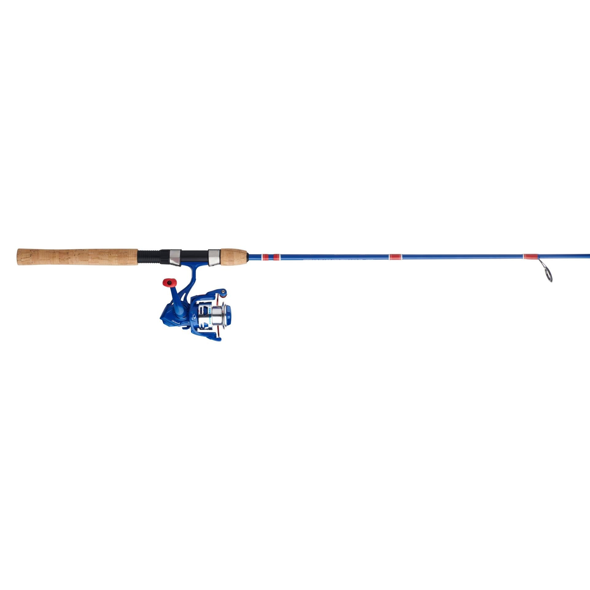 Contender® Spinning Fishing Rod and Reel Combo - Lightweight Graphite Freshwater/Saltwater Fishing Gear for Bass, Trout, and Walleye - Perfect for Shore Fishing, Boat Angling, and Tournament Use