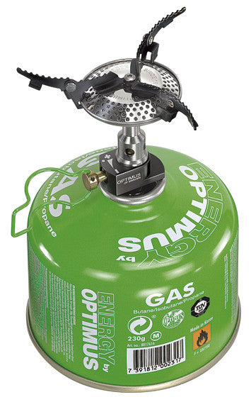 Optimus Crux Lite Stove - Ultralight Backpacking Stove for Camping, Hiking & Outdoor Adventures | Portable Gas Burner for Cooking on the Go