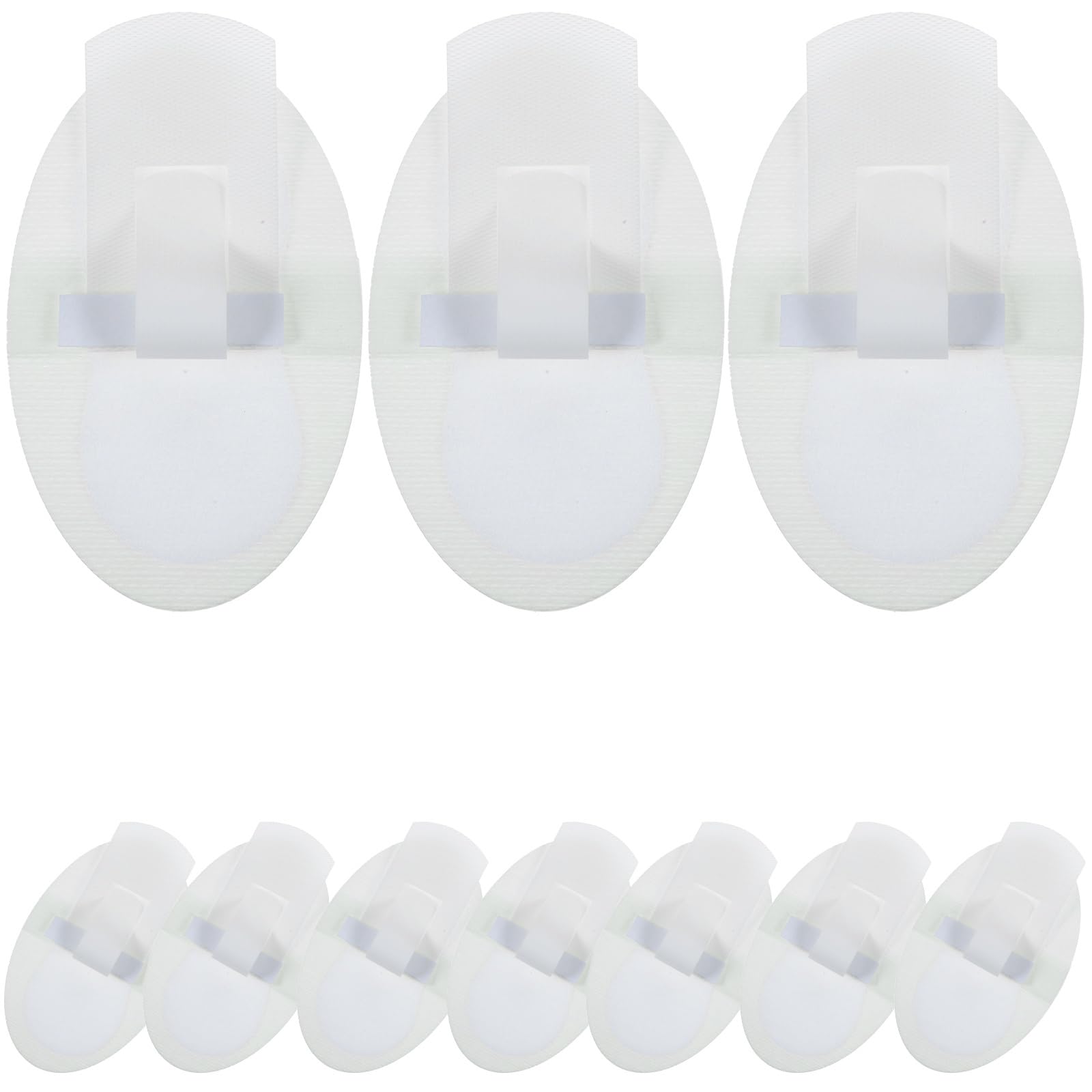 10pcs Catheter Leg Band Holder - Secure & Comfortable Urinary Tube Drainage Bag Fixing Sticker | Medical Supplies for Post-Surgery, Home Care & Hospital Use