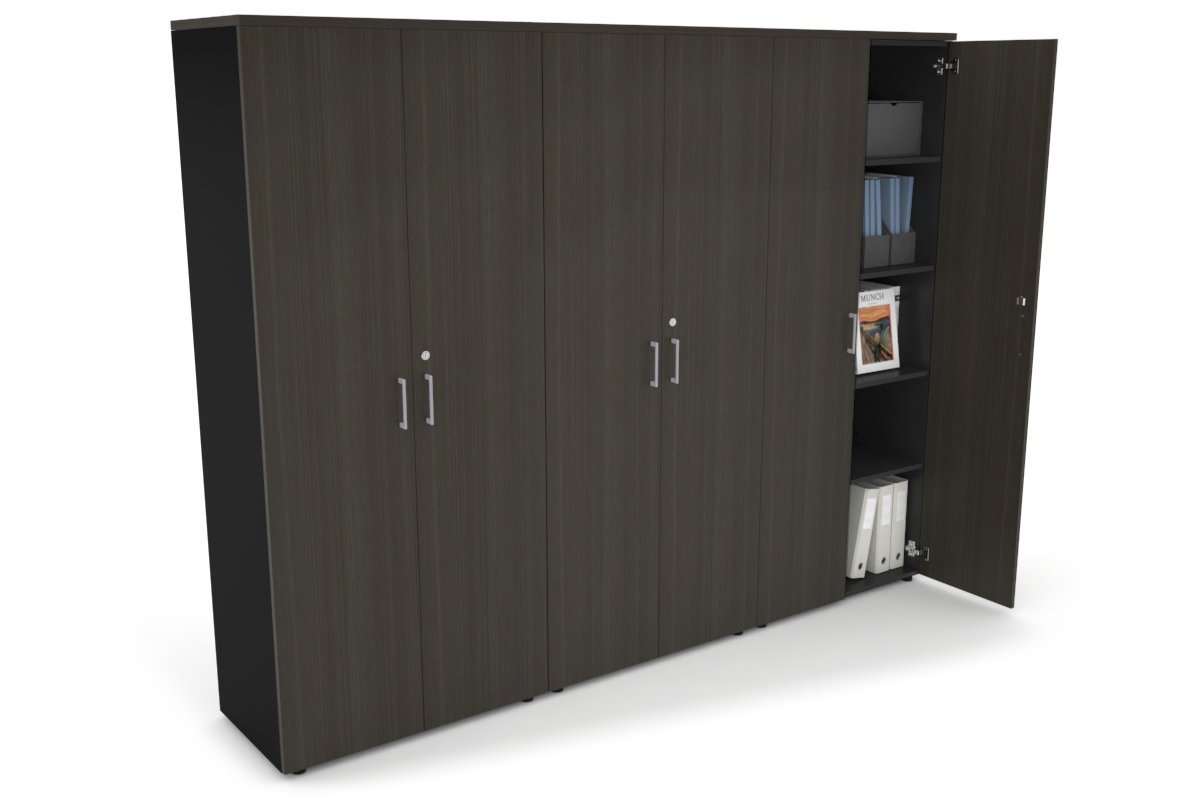 Large Storage Cabinet with Wide Doors - 94.5