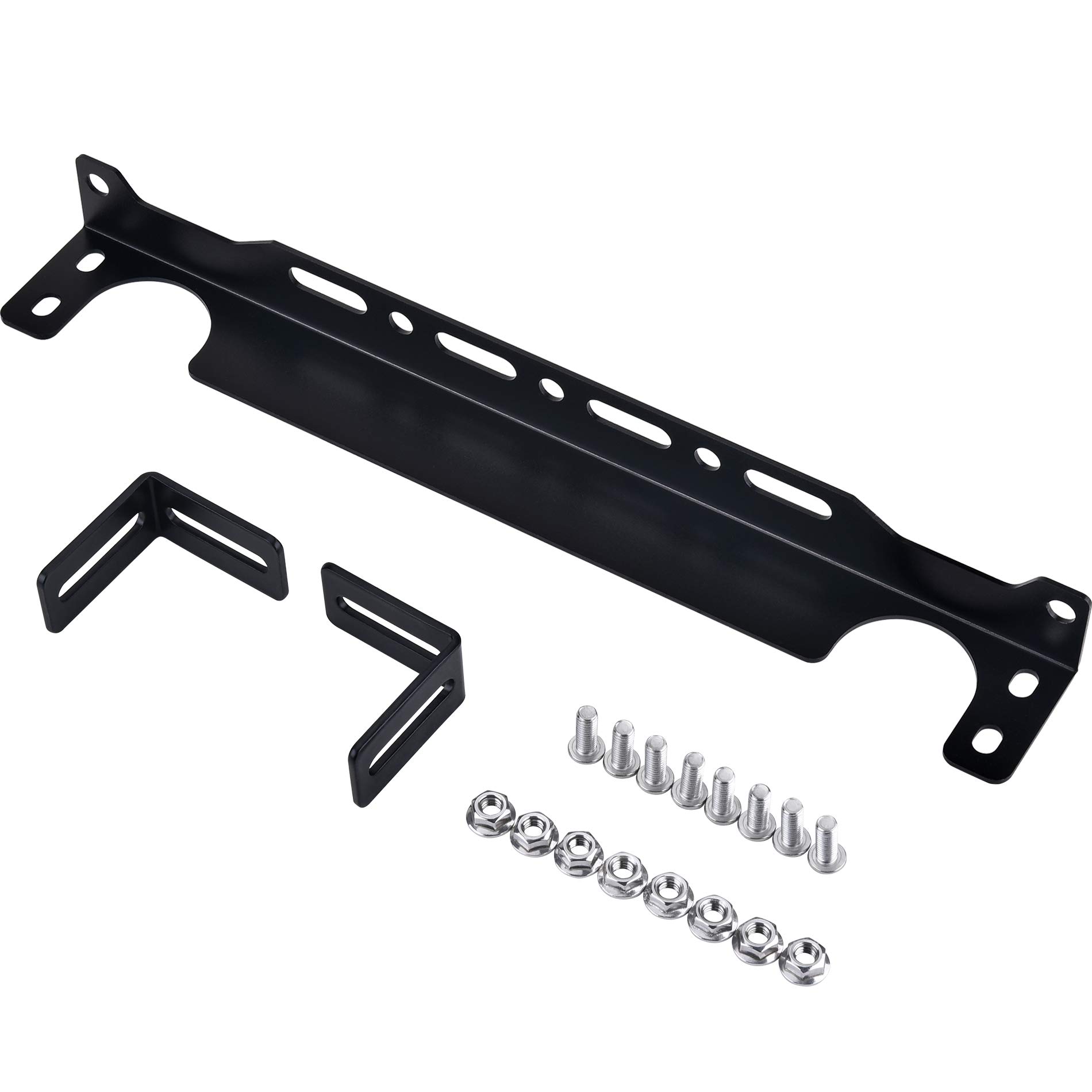 EVIL ENERGY 19 Row High Performance Oil Cooler Kit with 330mm Mounting Bracket - Universal Fit for Racing, Drifting & High HP Cars - Perfect for Track Days & Engine Protection
