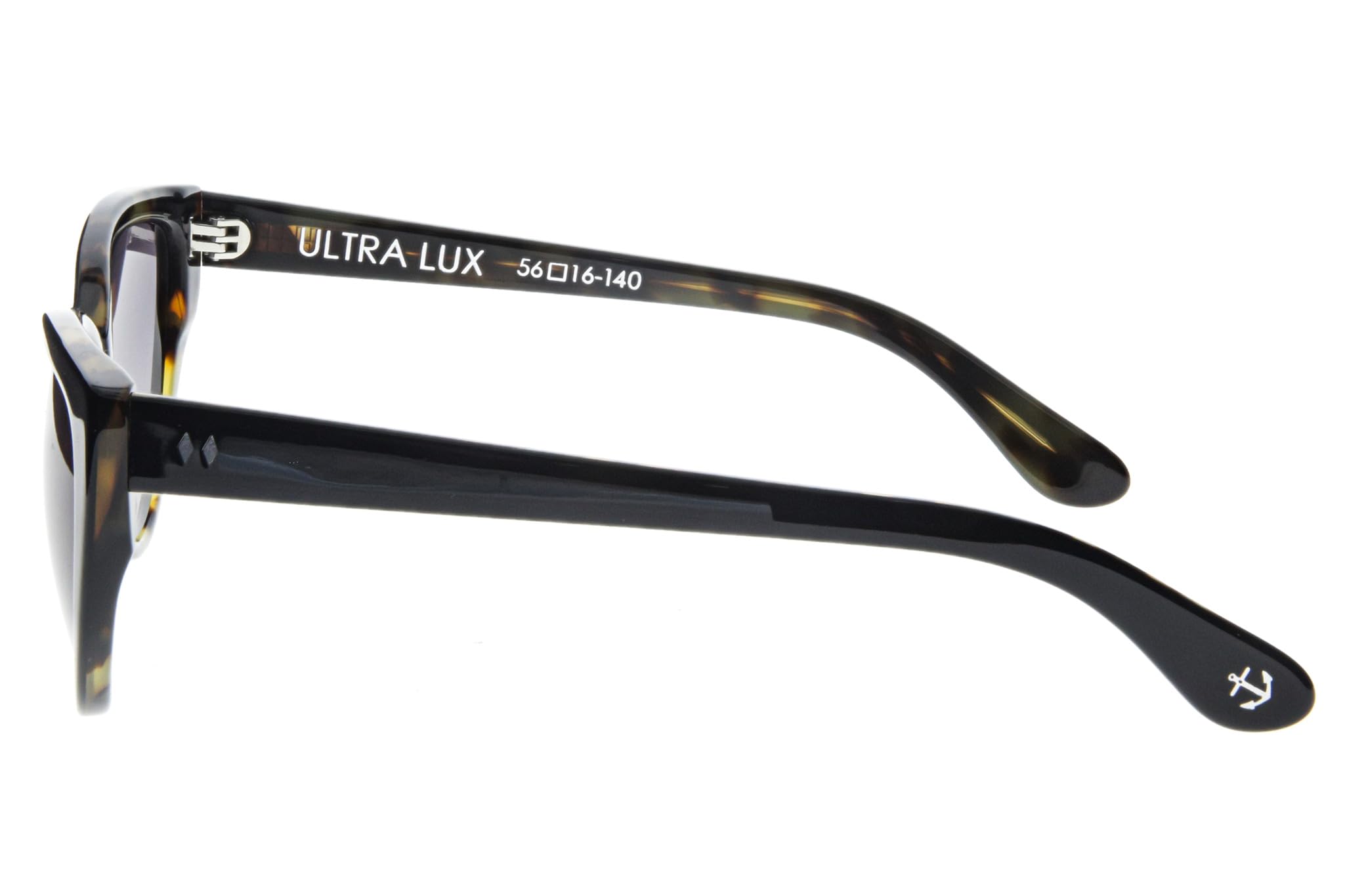 Eyewear Co. Ultra Lux Medium-Large Sunglasses for Men & Women - UV Protection Polarized Lenses - Fashionable Aviator Style for Driving, Beach & Outdoor Activities
