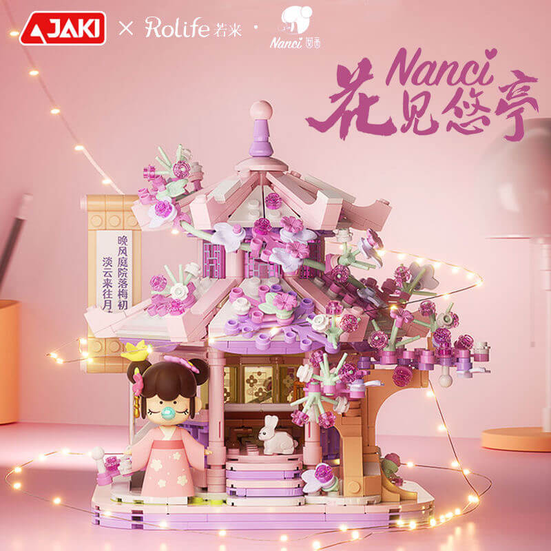 JAKI Nanci Small Street Scene - Miniature Urban Landscape Model for Collectors & Home Decor | Perfect for Dollhouses, Dioramas & Tabletop Displays