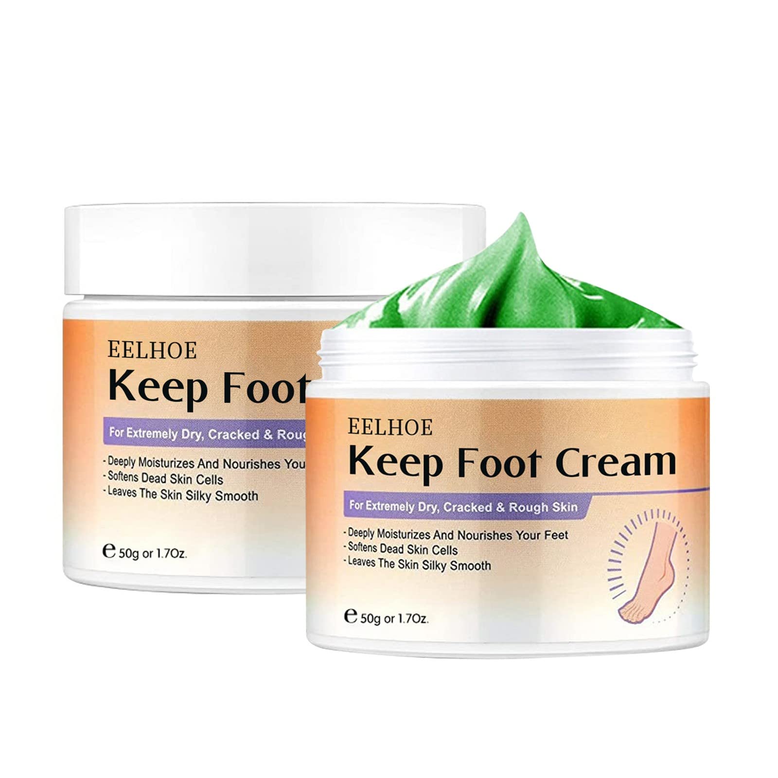 Boddenly Foot Cream - Exfoliating & Hydrating Moisturizer for Callus Treatment | Deep Moisture for Dry, Cracked Feet | Perfect for Pedicures, At-Home Foot Care & Daily Foot Softening