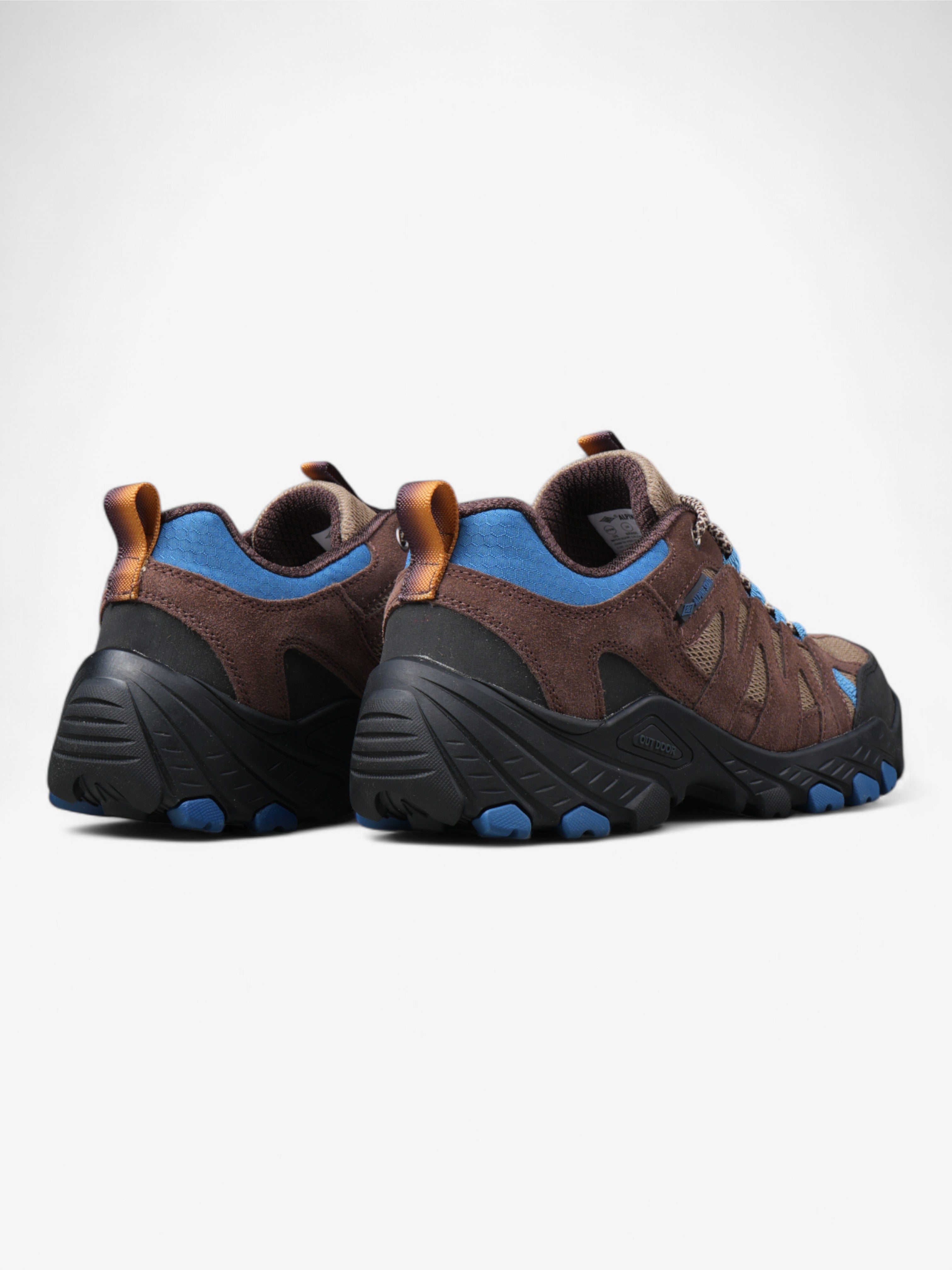 Women's Alpine Skate Shoes Pyxis - Lightweight Hiking & Trekking Sneakers in Brown & Blue for Outdoor Adventures & Casual Wear