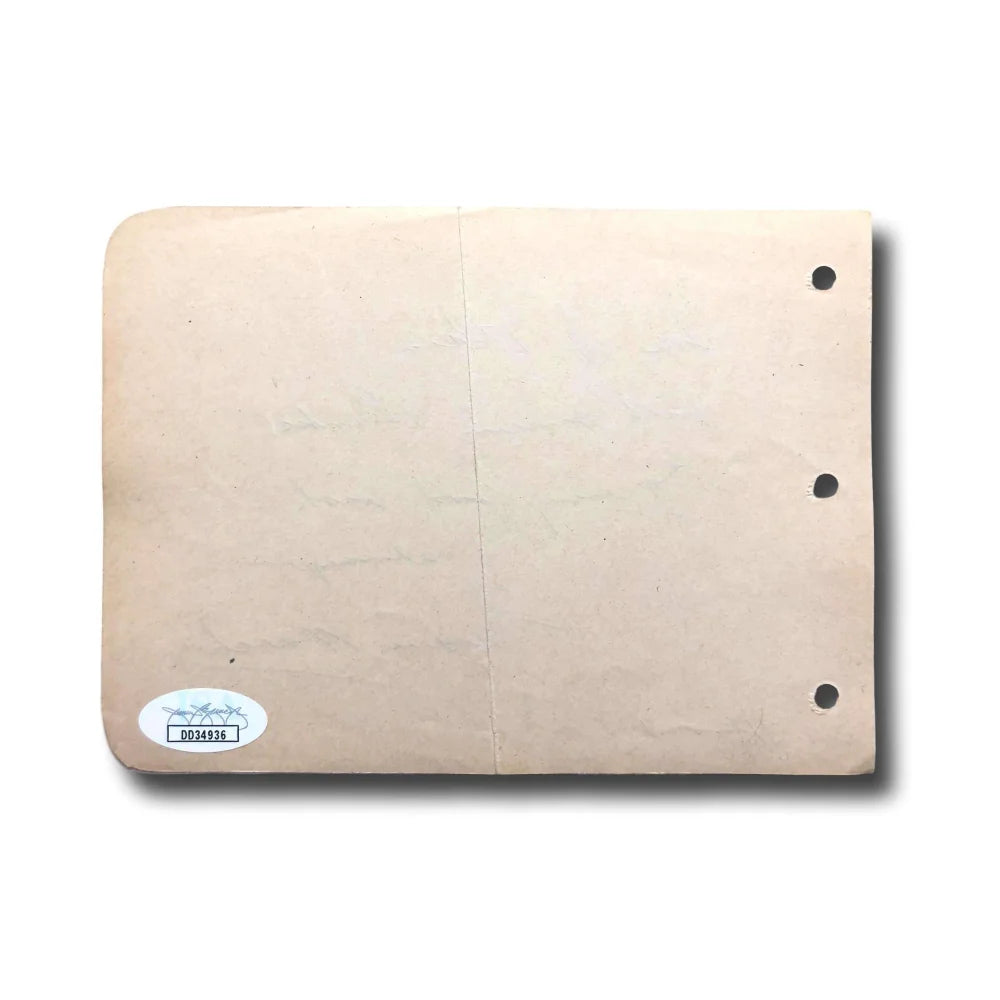 Fredric March Hand Signed Autograph Album Page Cut with JSA COA - Inherit the Wind Actor - Perfect for Collectors, Memorabilia Displays & Film History Enthusiasts