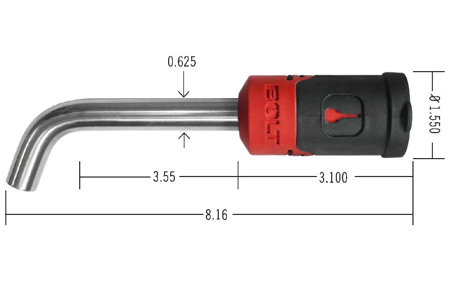 BOLT 5/8in Receiver Lock for Ford Trucks - Heavy Duty Hitch Pin Lock for Secure Towing & Trailering - Perfect for Pickup Trucks, Campers & Off-Road Adventures