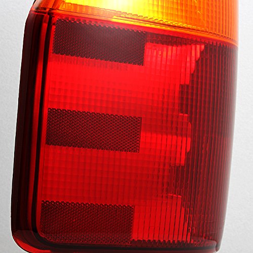 AKKON Red Clear Tail Lights for GMC Envoy - Complete Left & Right Brake Light Replacement Set | Perfect for Upgrades, Repairs & Nighttime Safety Driving