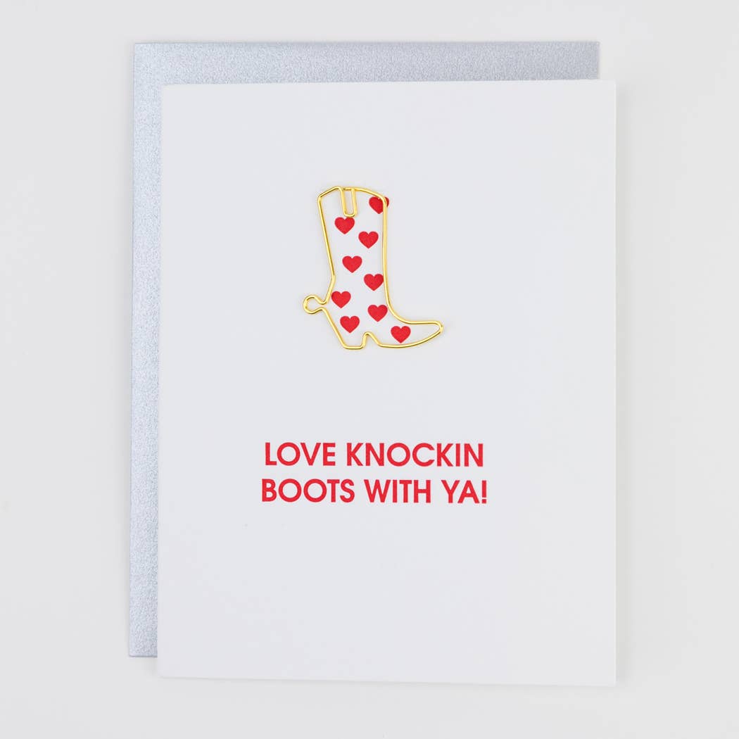 Funny Couple Socks - 'Love Knockin' Boots With Ya' Novelty Gift for Him & Her | Perfect for Anniversaries, Valentine's Day & Romantic Date Nights