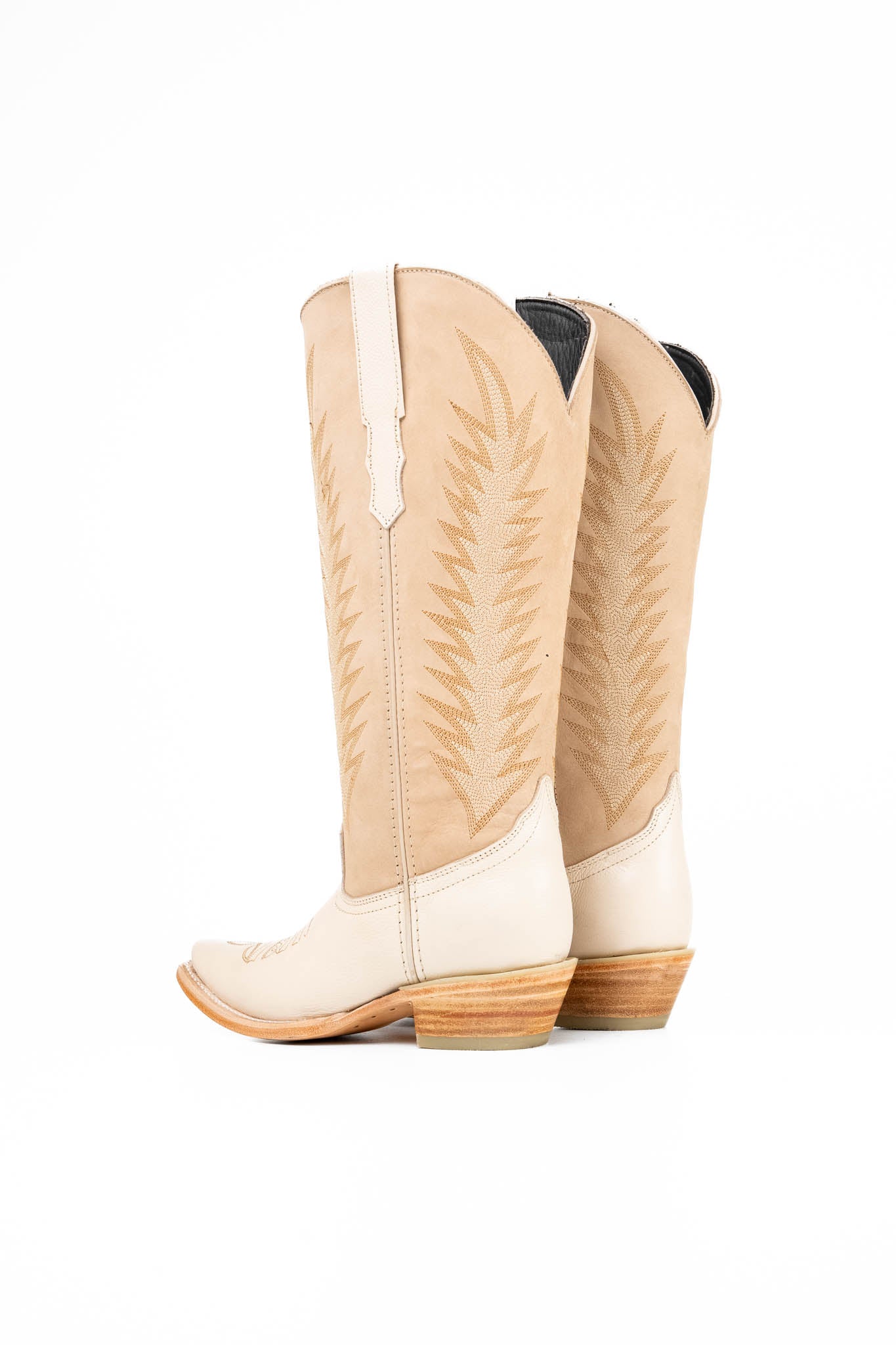 Sierra Midi Wide Calf Snip Toe Cowgirl Boots for Women - Comfortable Western Riding Boots for Country Dancing, Rodeo & Everyday Wear