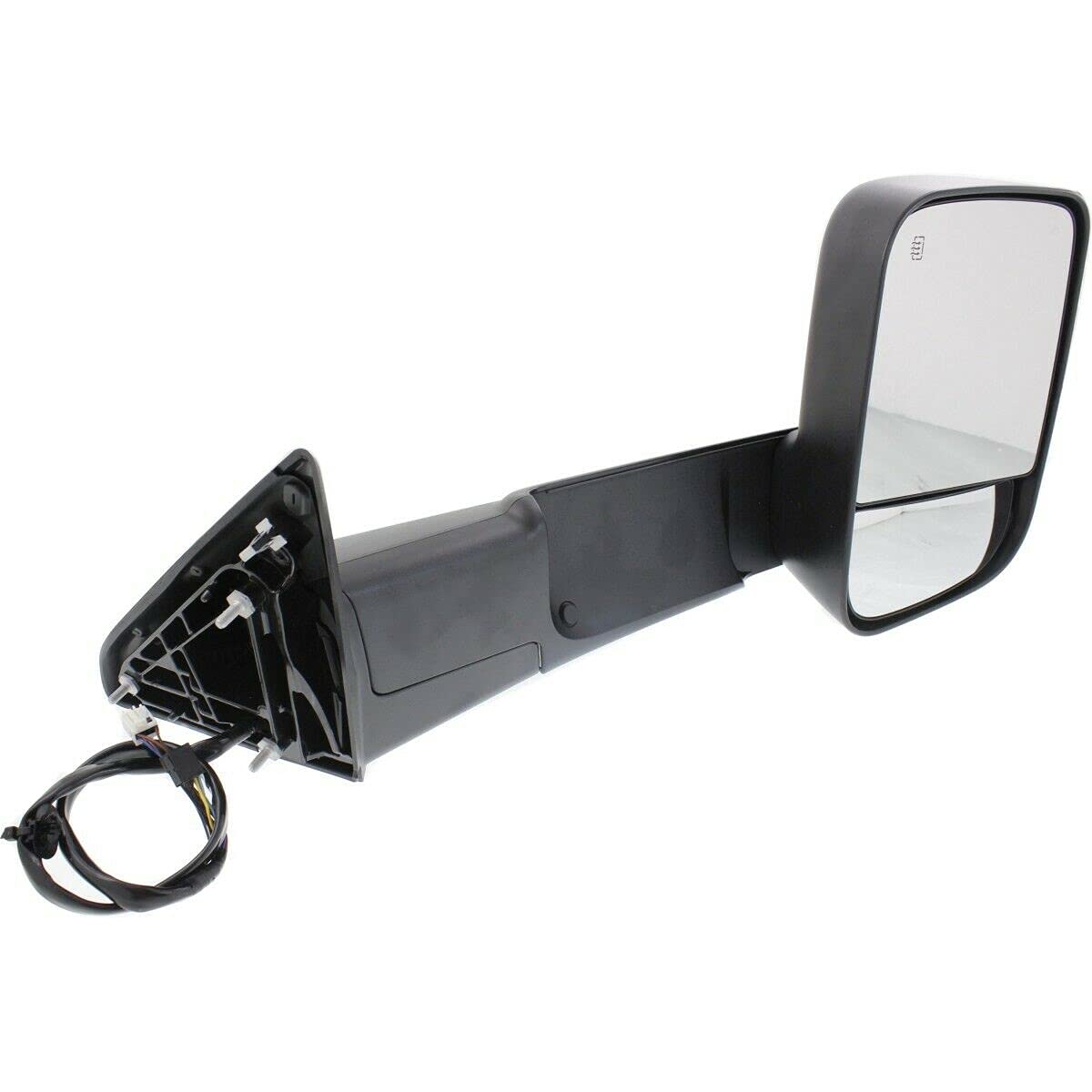 Replacement Right Side Heated Passenger Mirror for Ram 2500 - OEM Fit, Anti-Glare, Defrost Function - Perfect for Winter Driving & Off-Road Adventures
