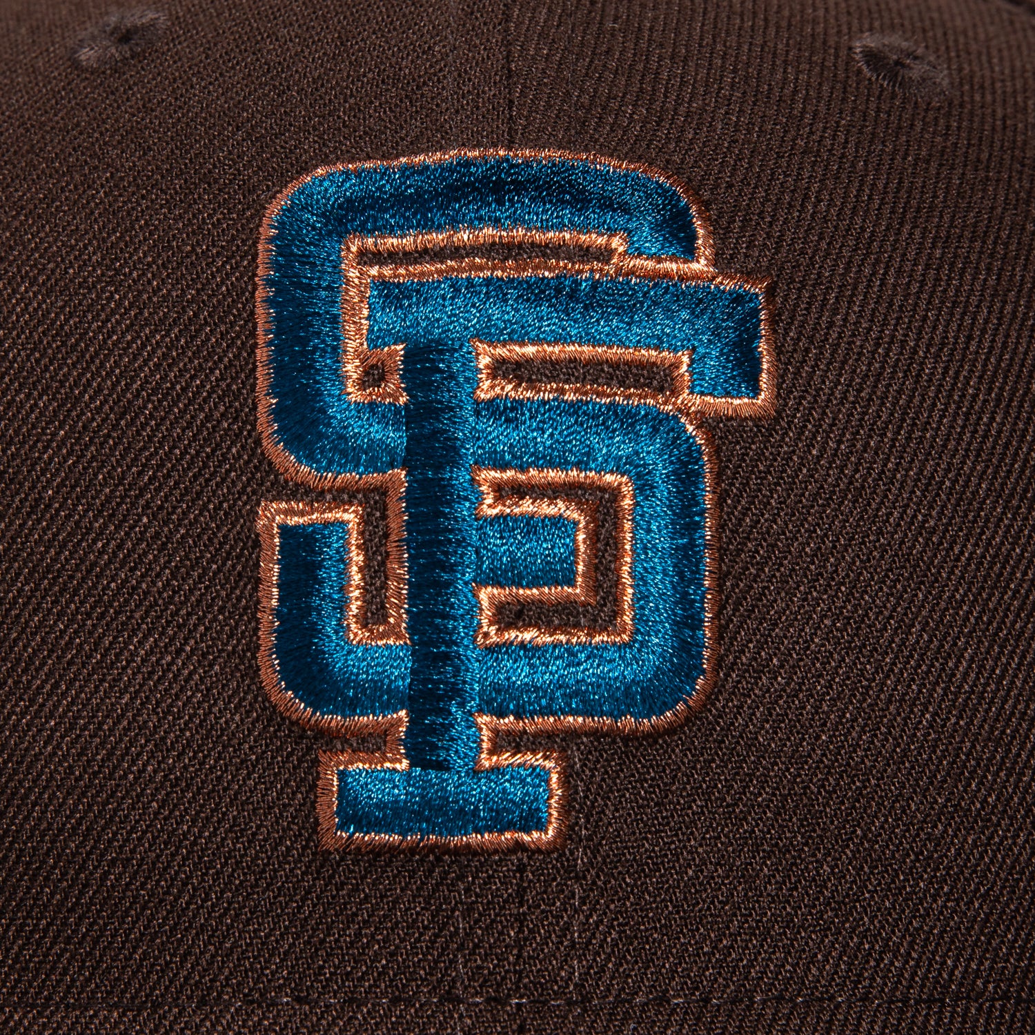 New Era 59Fifty San Francisco Giants Battle of the Bay Patch Snapback Hat - Brown & Graphite Colorway | Official MLB Licensed Baseball Cap for Men, Women | Perfect for Games, Streetwear & Sports Fan Collections