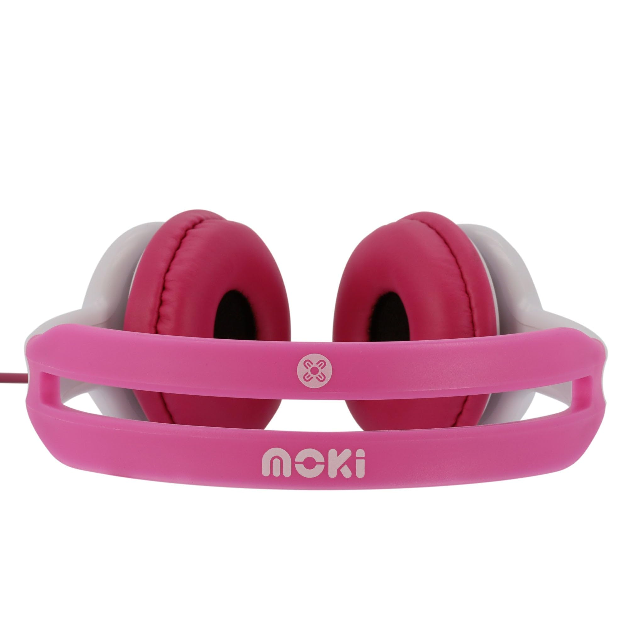 Moki ACC HPKB Volume Limited Kids Headphones - Blue | Safe & Comfortable for School, Travel & Online Learning