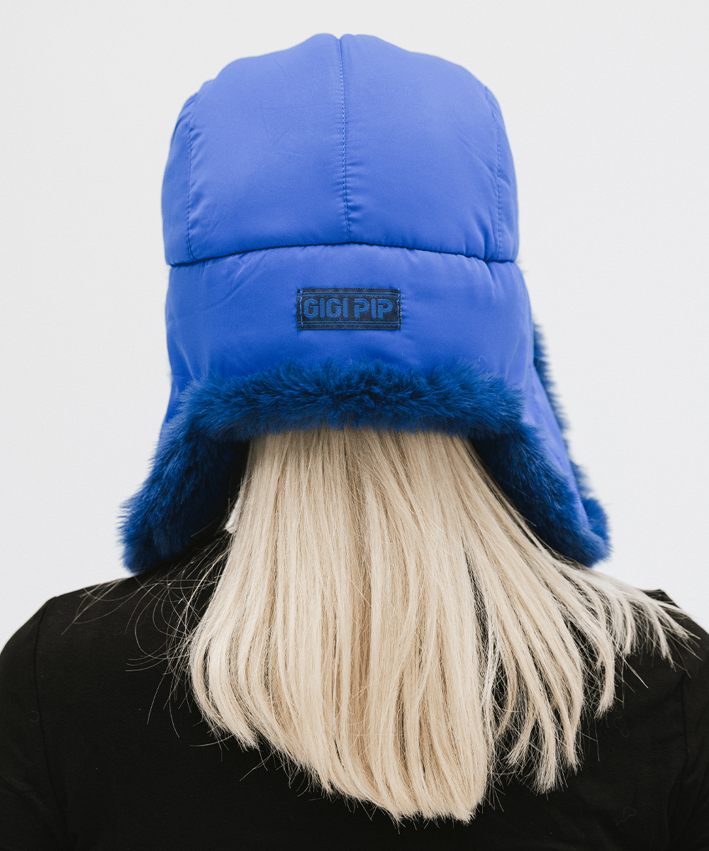 Leda Trapper Hat for Men Women - Warm Winter Fur Hat with Ear Flaps - Cozy Outdoor Hunting Skiing Snowboarding Hat - Perfect for Cold Weather Adventures