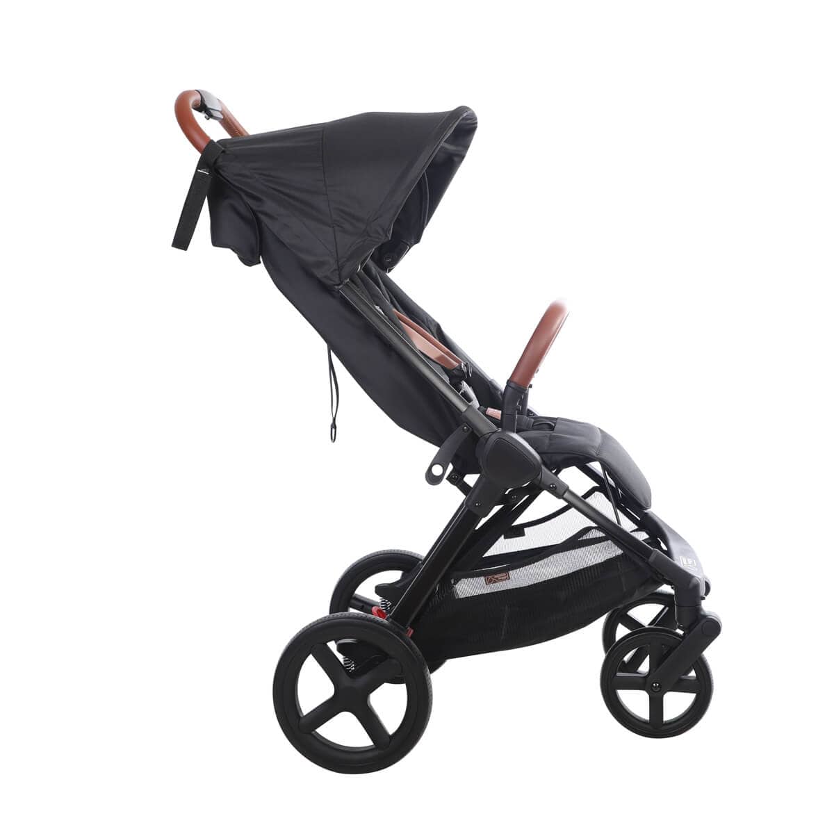 Mountain Buggy Nano Urban Stroller with Travel Wheel Set - Lightweight Compact Baby Stroller for Travel, City Walks & Everyday Use