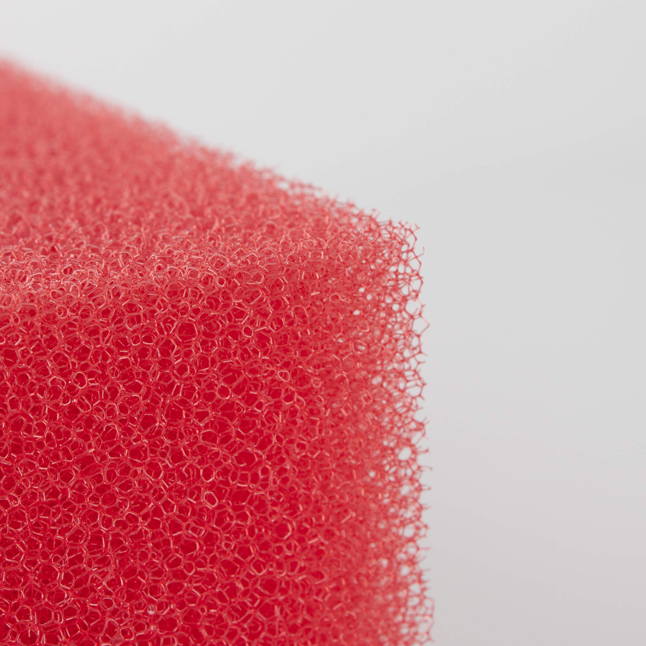 LTWHOME Medium Red Foam Filter Sponge - Replacement for Oase Biotec Screenmatic 18 & 36 Pond Filters (8-Pack) - Perfect for Koi Ponds, Water Gardens & Aquatic Filtration Systems