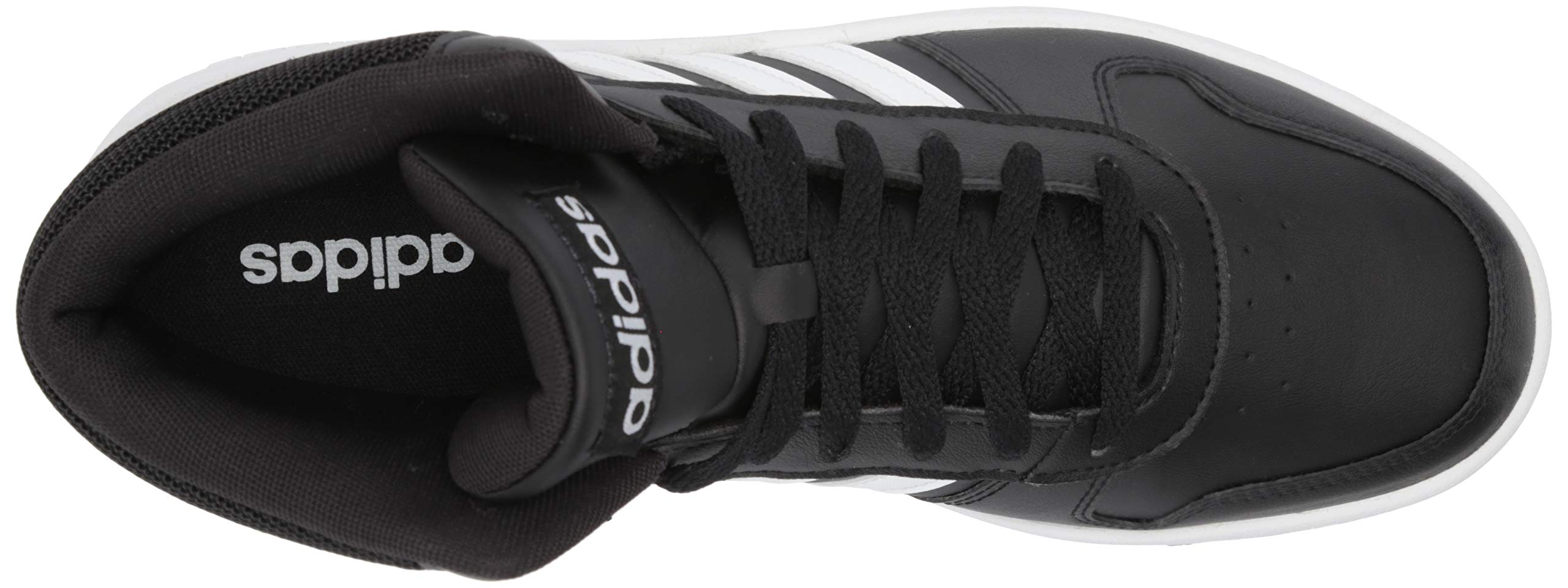adidas Men's Hoops 2.0 Mid Basketball Shoes - High Top Sneakers for Men, Breathable Comfort & Ankle Support - Perfect for Indoor/Outdoor Court Play & Casual Streetwear