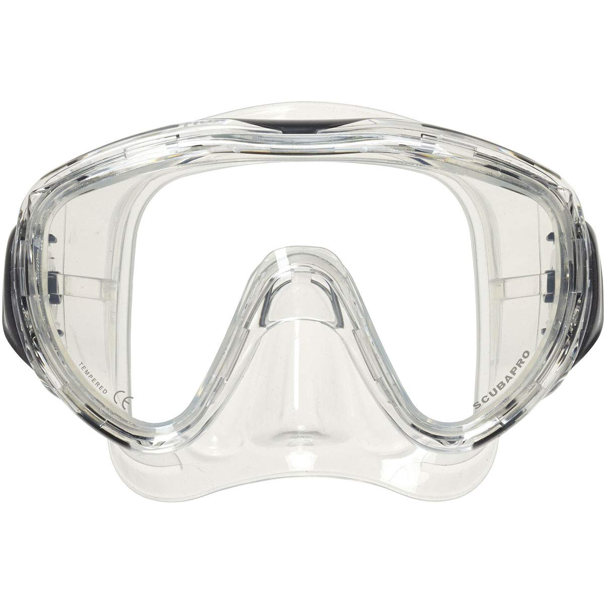 Scubapro Flux Mask - Premium Scuba Diving & Snorkeling Gear for Adults - Comfortable Anti-Fog Dive Mask with Wide View Lens - Perfect for Ocean Exploration, Coral Reef Adventures & Underwater Photography