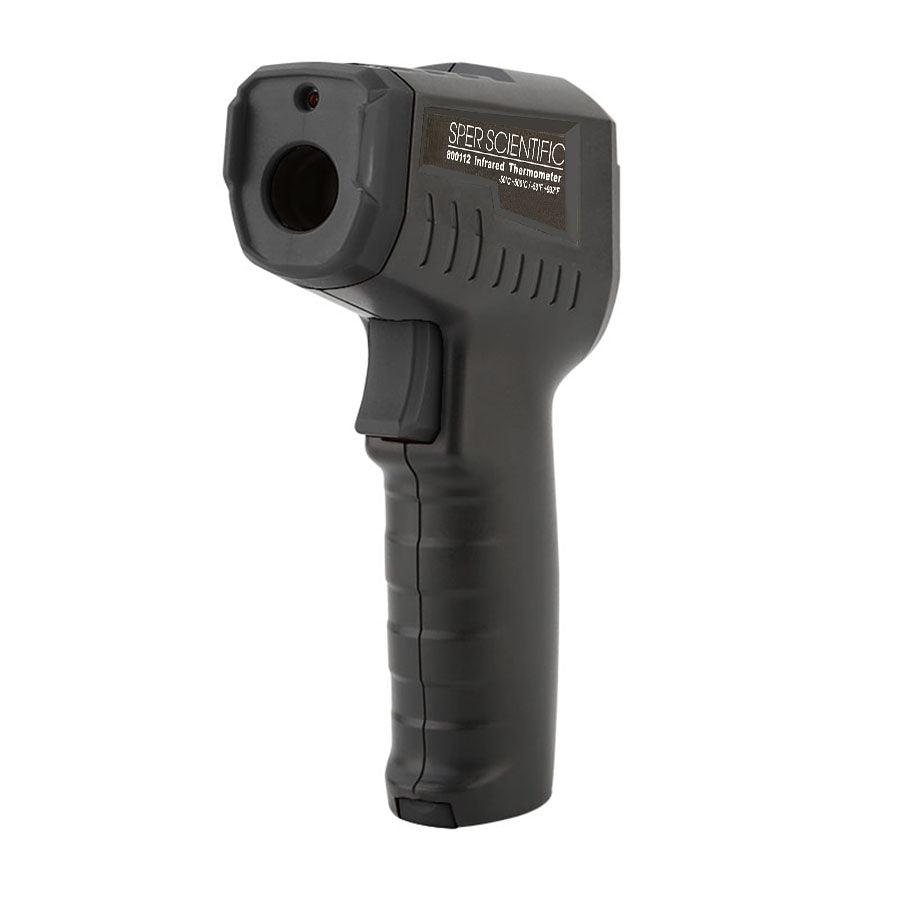 Non-Contact Infrared Thermometer Gun -12:1 Distance Ratio, -58°F to 932°F (-50°C to 500°C) for Accurate Temperature Readings - Perfect for Cooking, HVAC, Automotive & Home Use