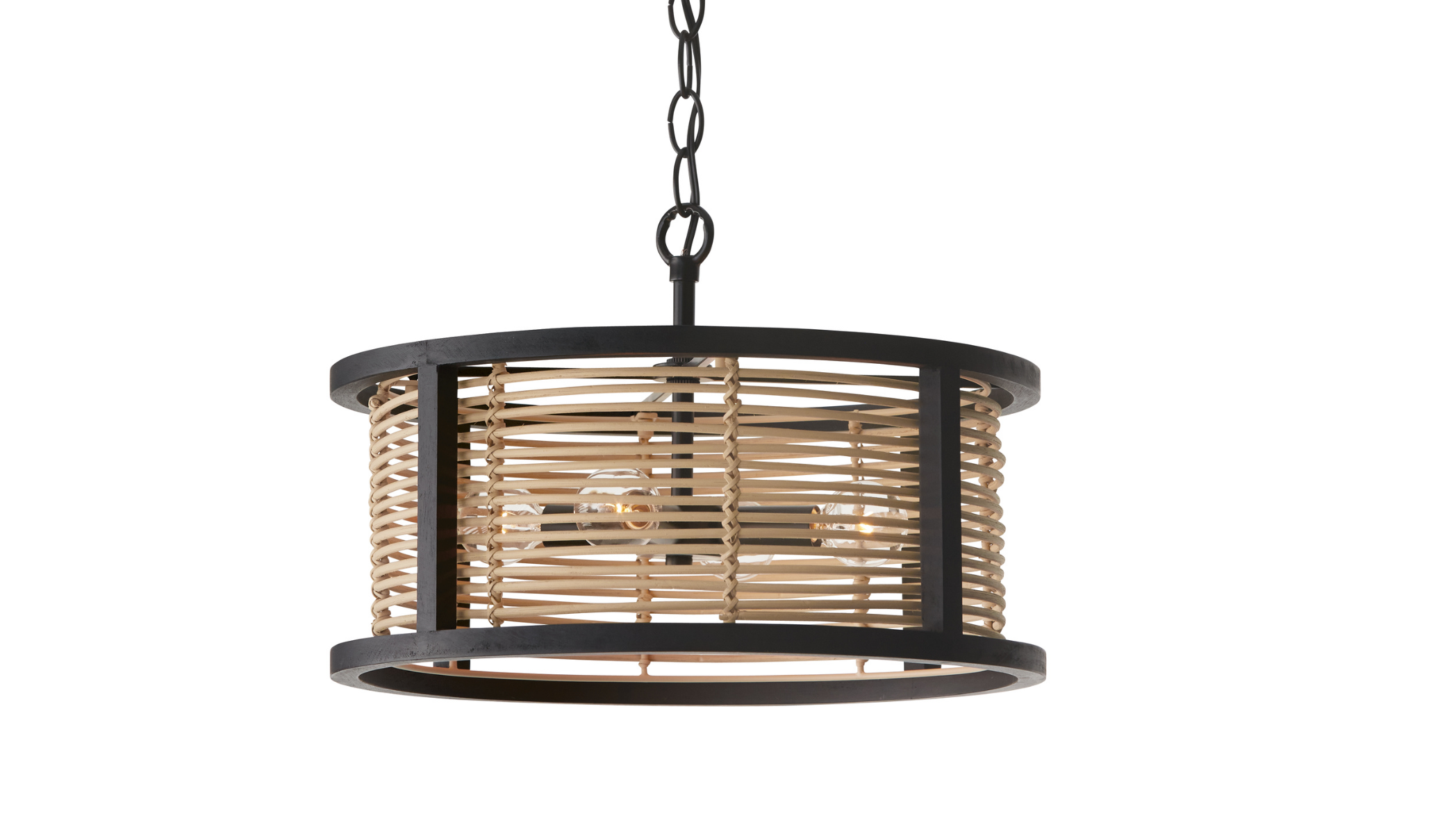 Niko Semi Flush Mount Ceiling Light - Modern LED Fixture for Bedroom, Kitchen, Hallway & Dining Room Lighting