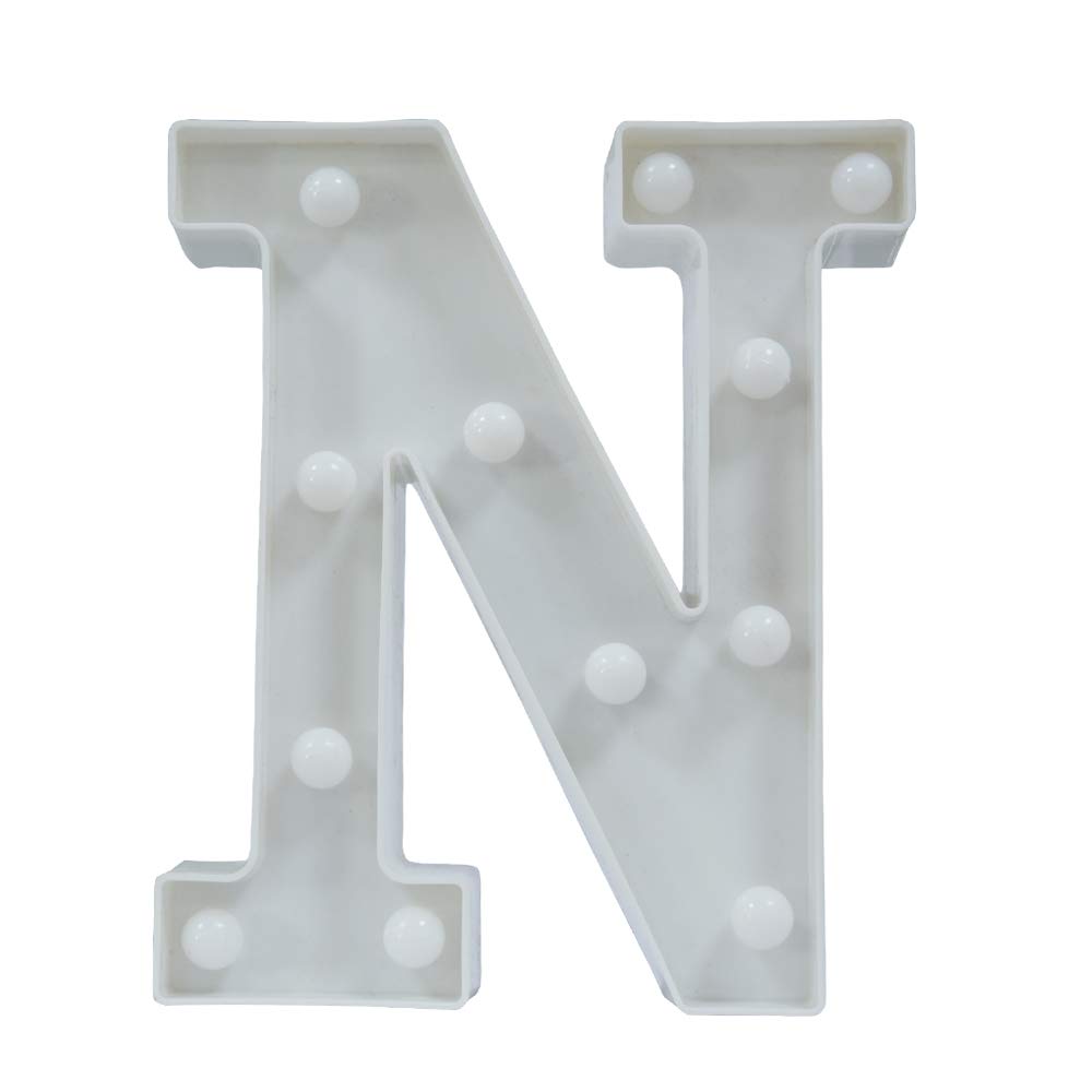 LED Letter Signs Lights - Cute Room Decor for Wall, Bedroom, Party, Wedding & Birthday - Energy Efficient Night Light for Home Decorations | Perfect for Gifts, Nursery, Dorm & Living Room