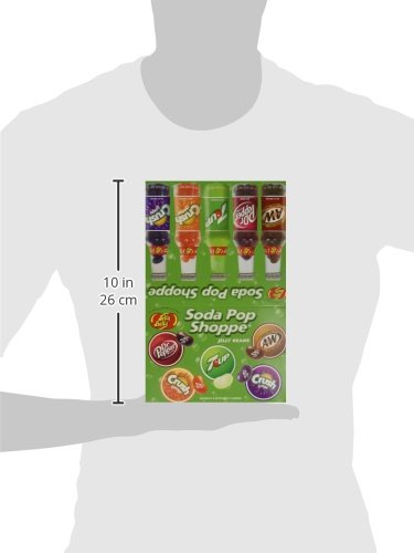 Jelly Belly Soda Pop Shoppe Jelly Beans - 24 Count Display Box of Assorted Flavors - Perfect for Party Favors, Office Snacks & Gift Baskets
