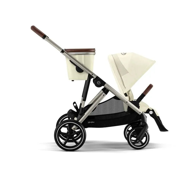 Gazelle S 2 Convertible Stroller - Lightweight Travel Stroller for Toddlers & Infants, Seashell Beige | Perfect for Air Travel, Shopping & Everyday Use