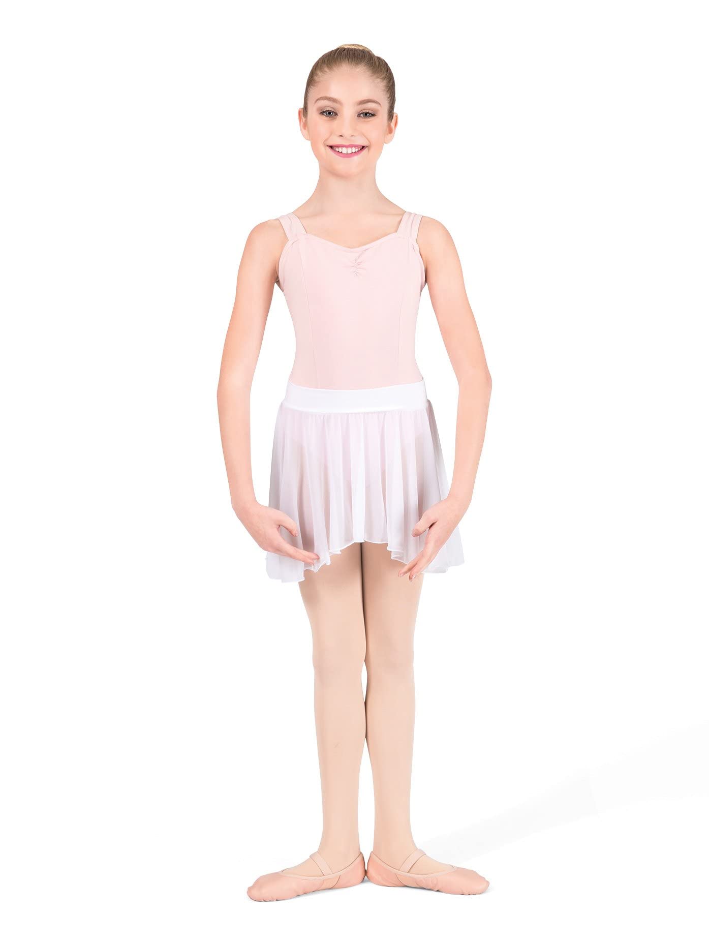Economy Pull-On Mesh Ballet Skirt for Girls - Dance & Performance Wear