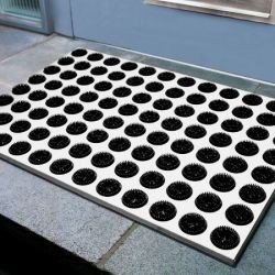 Feet-Back Massage Mat - Black | Relieve Foot Pain & Stress | Perfect for Home, Office & Spa Relaxation