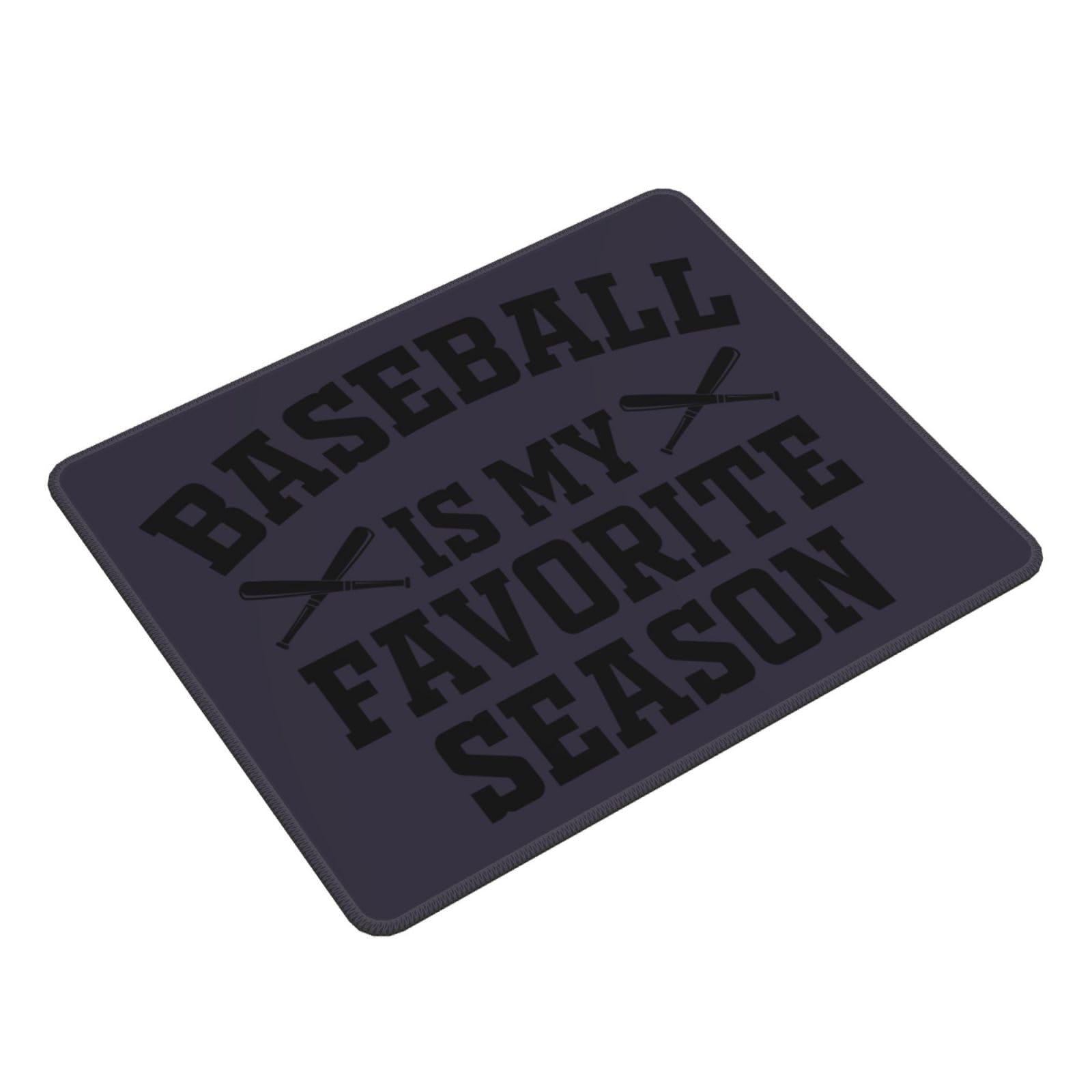 SIYTUAU Baseball Themed Mouse Pad - Waterproof, Non-Slip Rubber Gaming Mousepad (10x12 inches) for Office, Laptop & PC Use - Perfect for Baseball Fans, Gamers & Workstations
