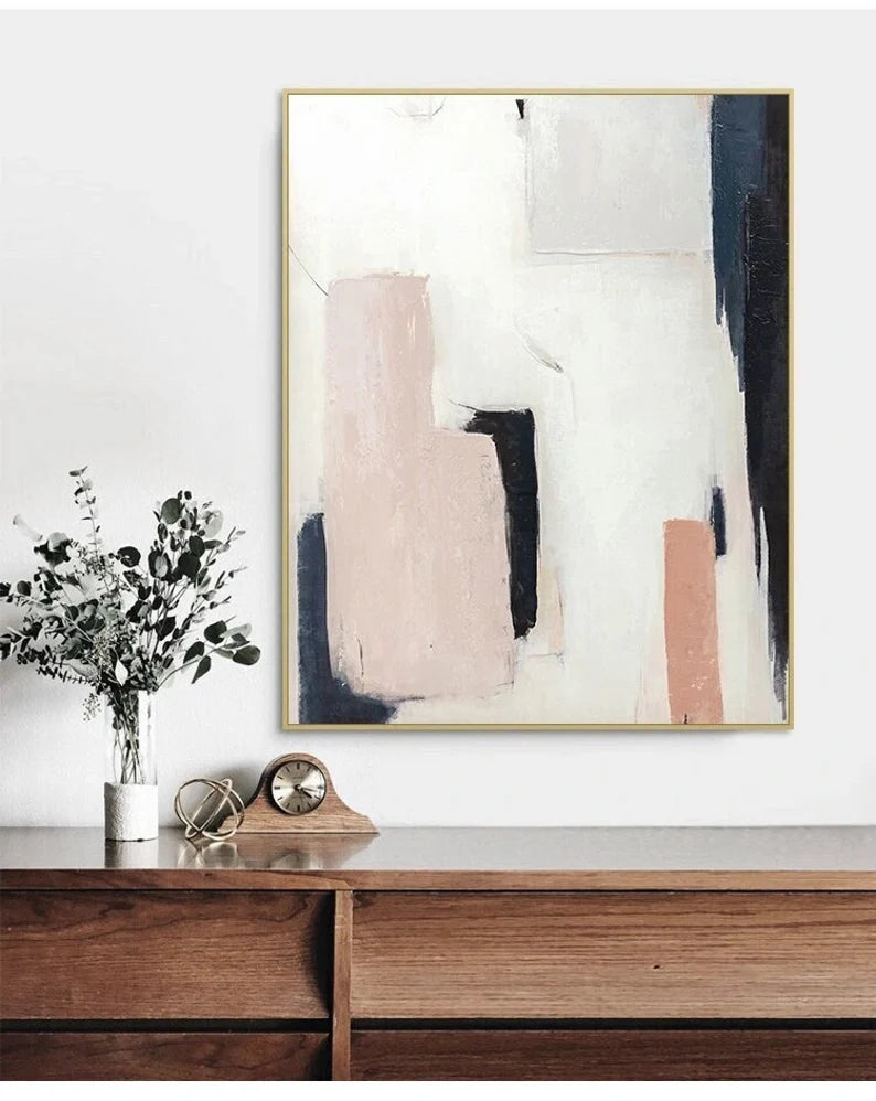 Abstract Painting #AB 130 - Modern Wall Art for Home & Office Decor - Perfect for Living Room, Bedroom or Workspace