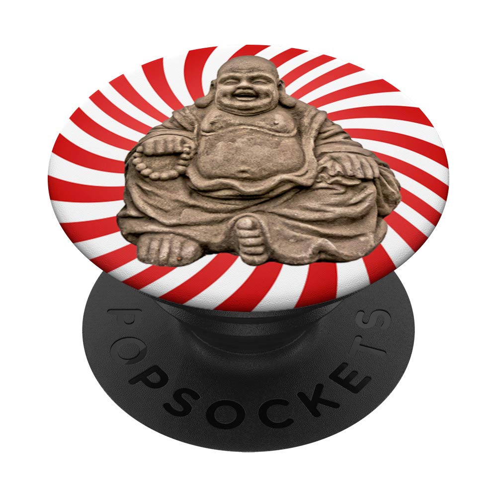 Laughing Buddha Red Swirl Candy - Lucky Fortune Candy for Home, Office & Gifts - Perfect for Chinese New Year, Weddings & Festive Celebrations