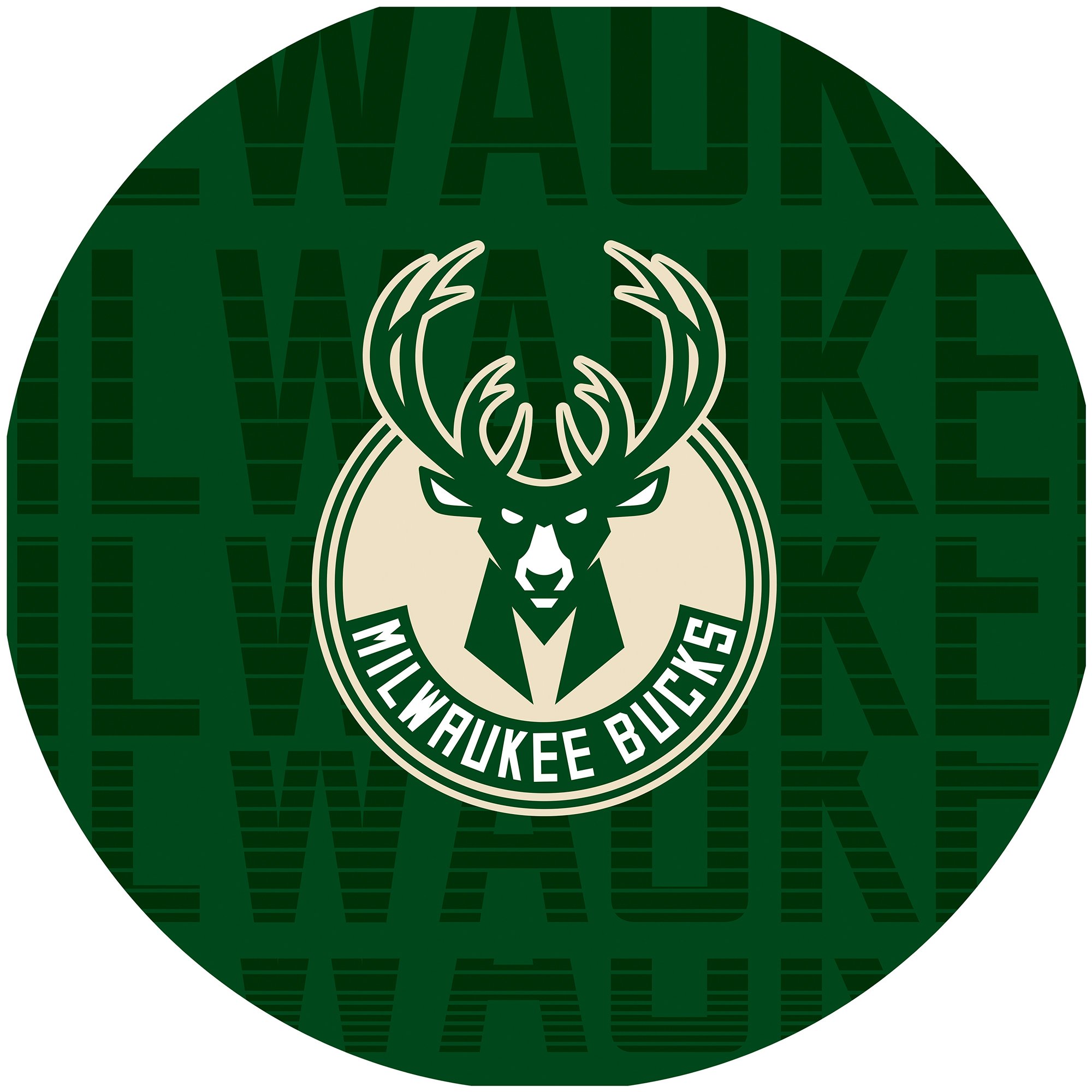 NBA Black Ribbed Bar Stool - Milwaukee Bucks Themed Gameroom Stool - Adjustable Height Bar Chair for Home, Sports Bars & Man Caves - Official NBA Merchandise