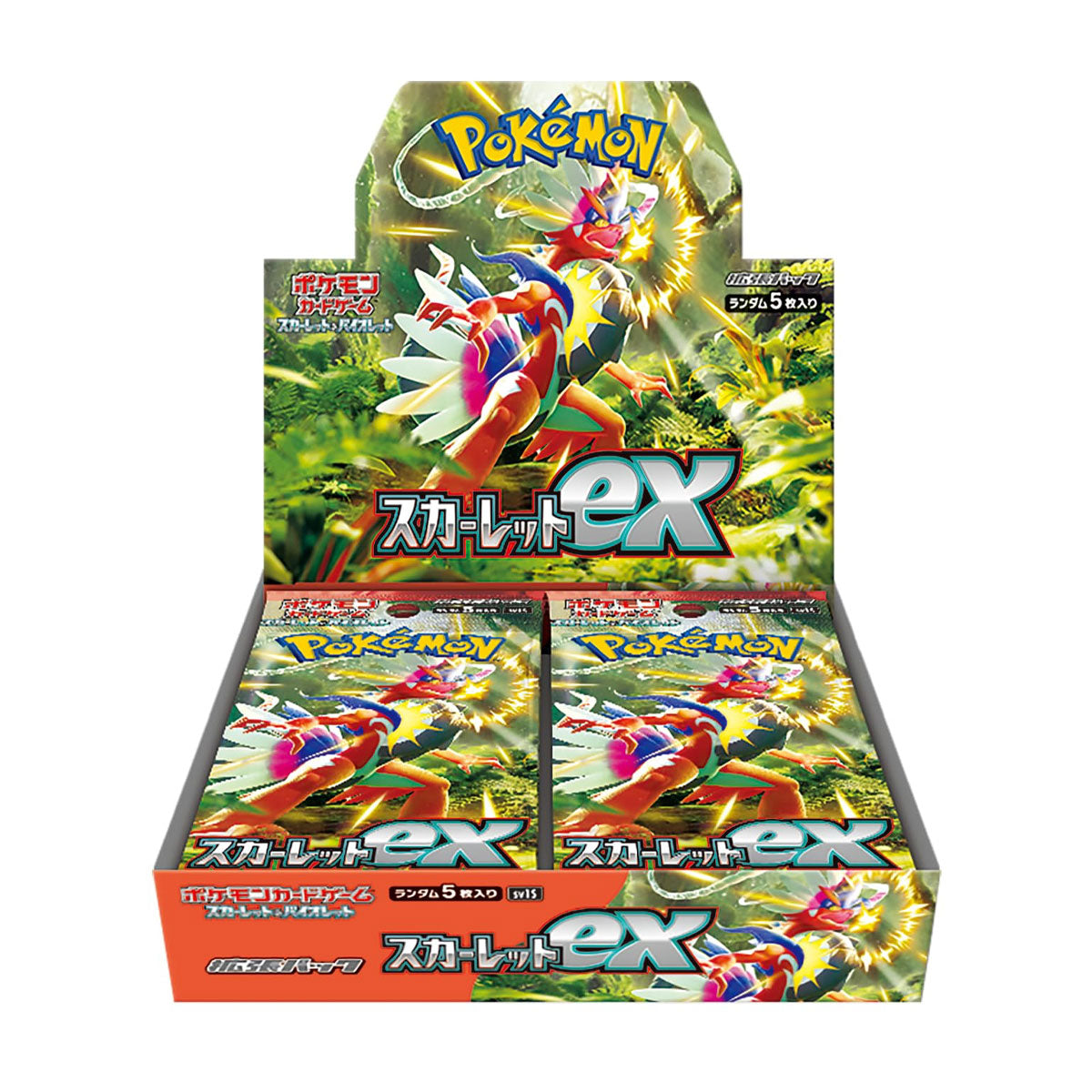 Scarlet Ex Japanese Booster Box SV1S Pokémon Trading Card Game - Collectible Cards for Battles, Trading & Display
