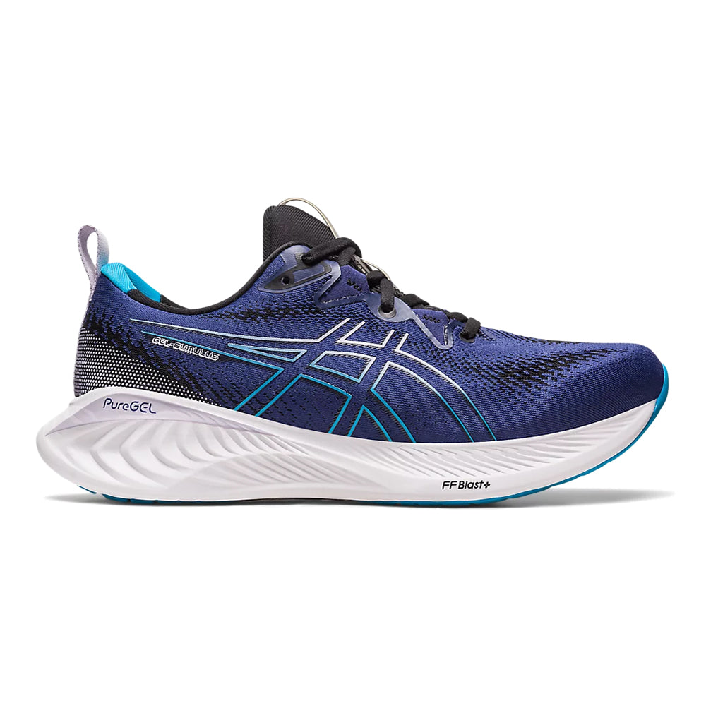 ASICS GEL-Cumulus 25 Running Shoes for Men - Lightweight Cushioned Sneakers in Indigo Blue/Island Blue - Size 7.5 D Medium - Perfect for Road Running, Jogging & Gym Workouts