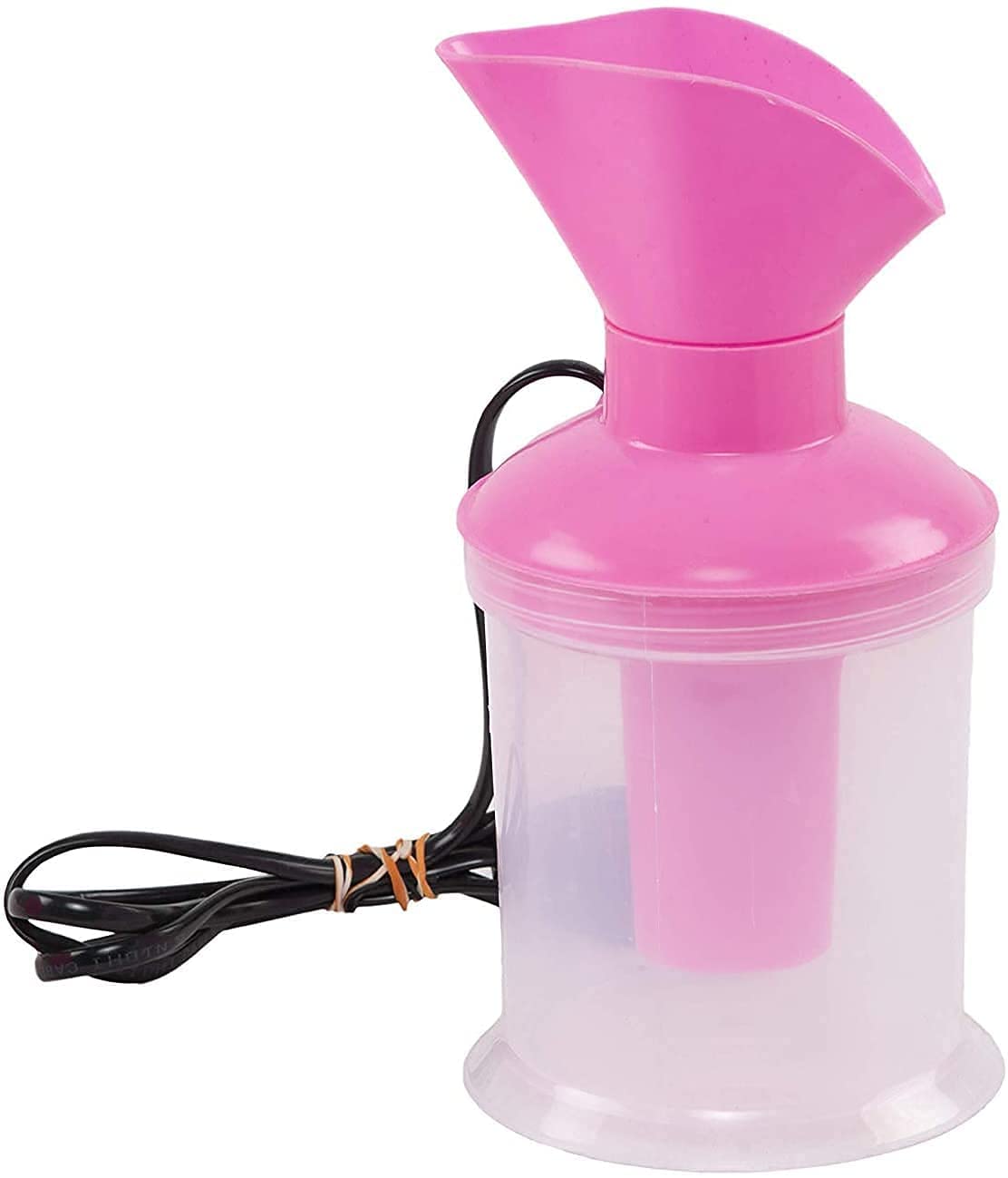 KREZON Comfortnetic Pink 3-in-1 Steam Vaporizer - Nasal Steamer, Cough Relief Inhaler & Facial Vaporizer for Cold, Flu & Sinus Congestion | Perfect for Home, Office & Travel Use