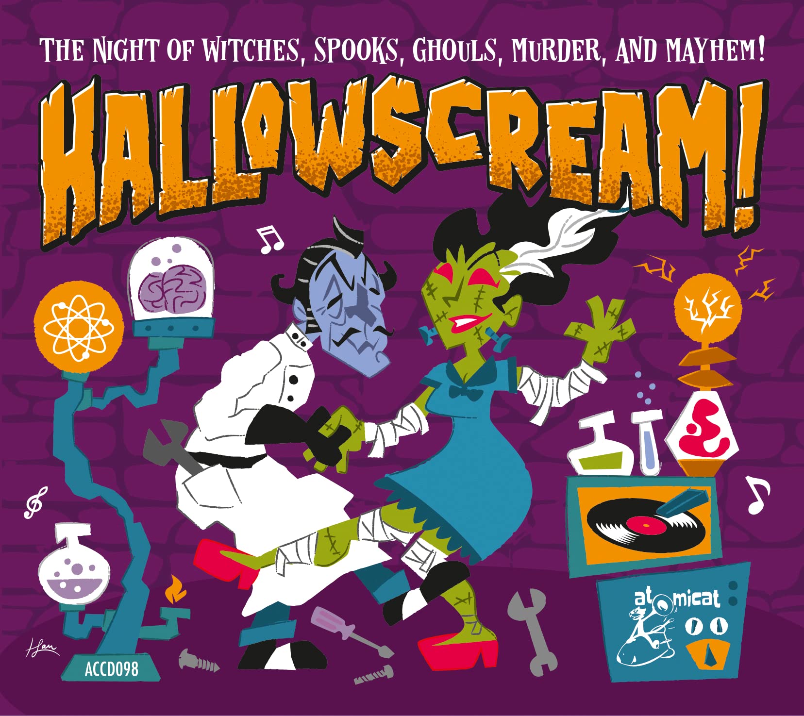 Hallowscream: Night of Murder - Witch-Themed Halloween Decorations & Spooky Party Supplies for Haunted House & Horror Events