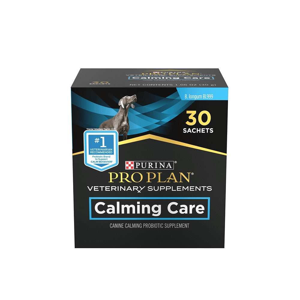 Pro Plan Veterinary Calming Care Dog Supplement - Anxiety Relief for Dogs - Vet Recommended Calming Aid for Stress, Travel & Separation - Perfect for Anxious Pets During Storms, Fireworks & Vet Visits