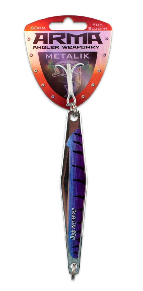 Arma Metalik Fishing Lure - Premium Metal Fishing Lure for Bass, Trout & Walleye - Perfect for Freshwater & Saltwater Fishing Adventures