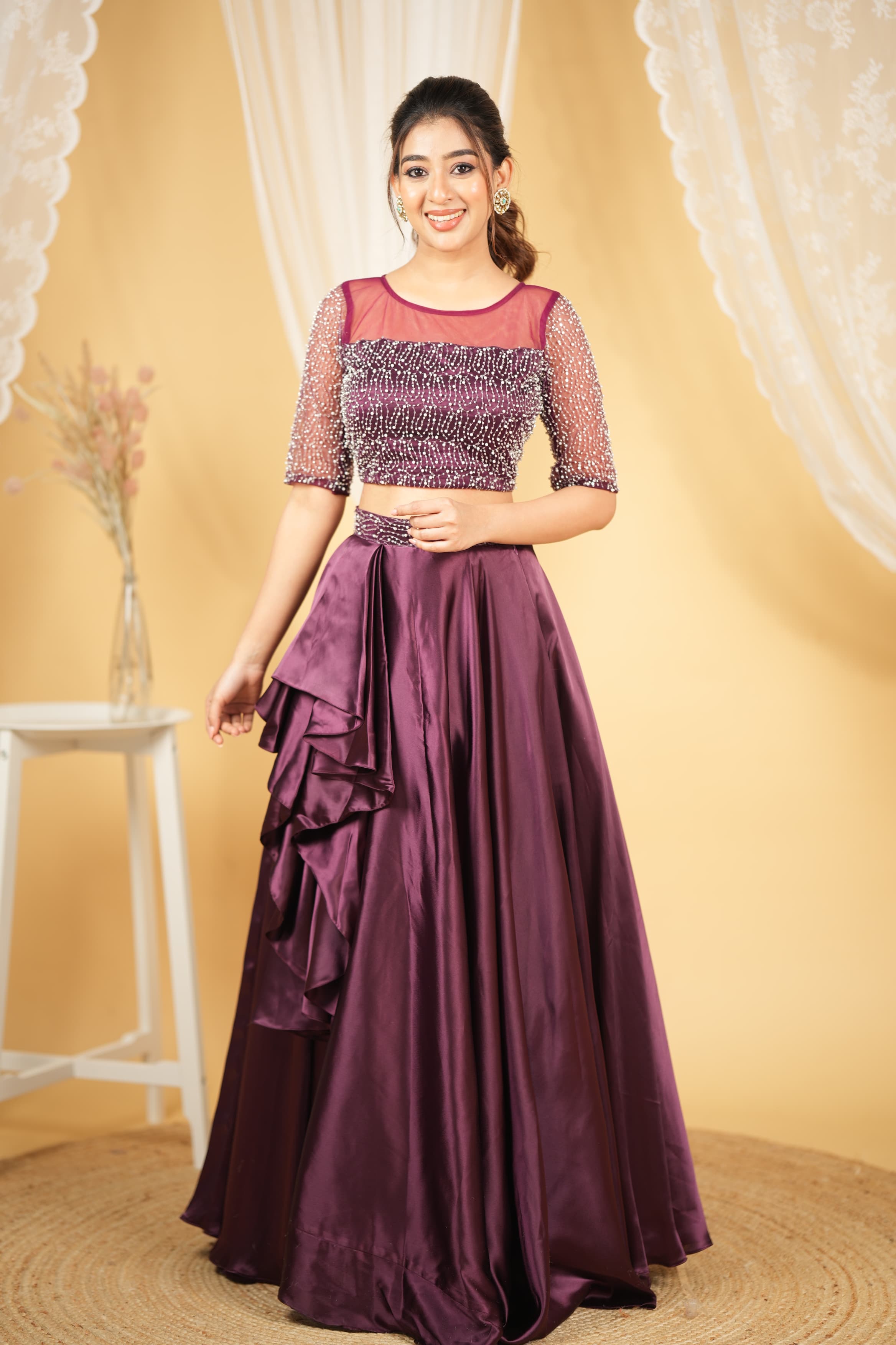 Anika Series 2 Premium Designer Lehenga Choli Set for Women - Indian Ethnic Embroidered Bridal Party Wear - Perfect for Weddings, Festivals & Special Occasions