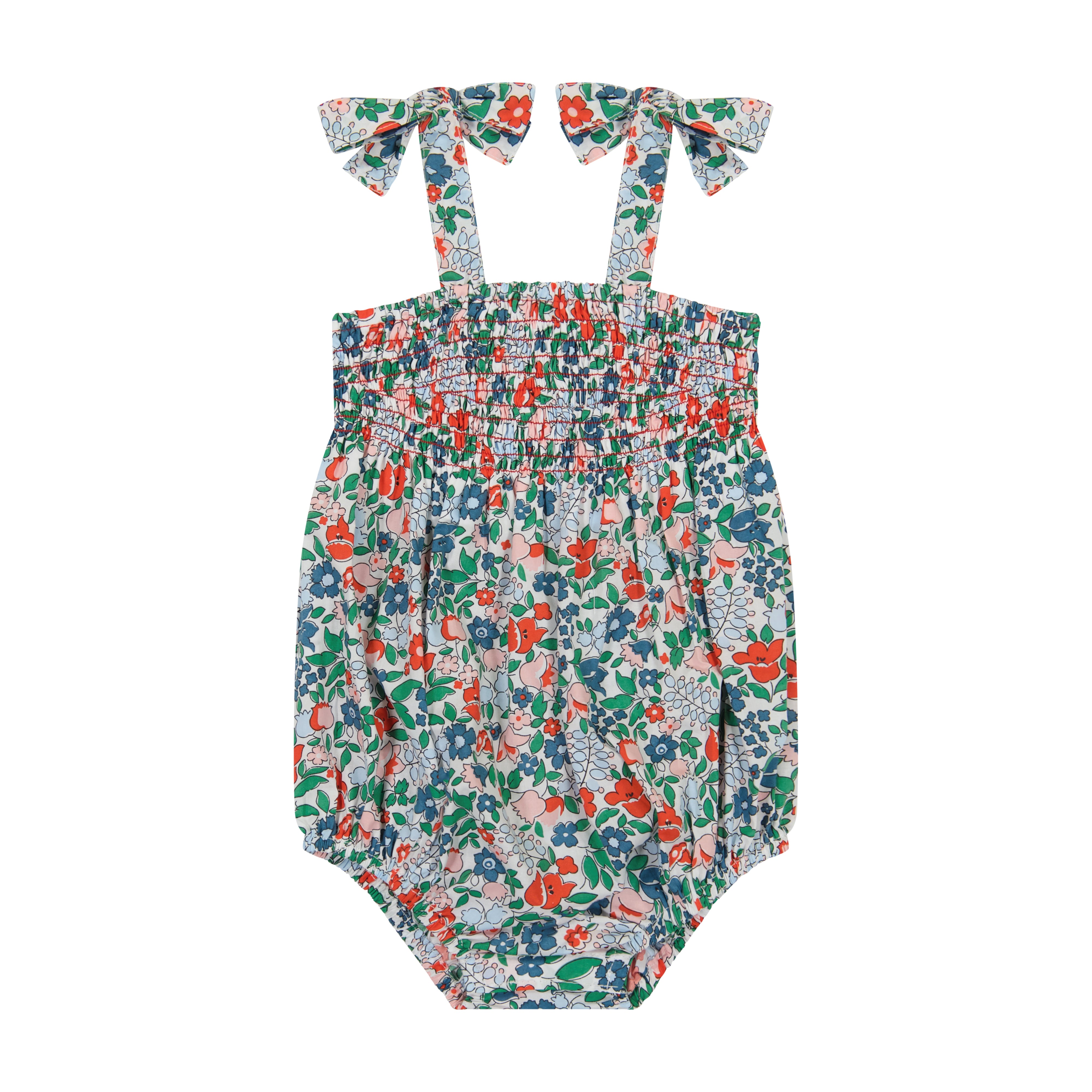 Ella Ruched Bubble Green Floral Dress - Elegant Women's Party Cocktail Dress for Weddings, Dates & Special Occasions