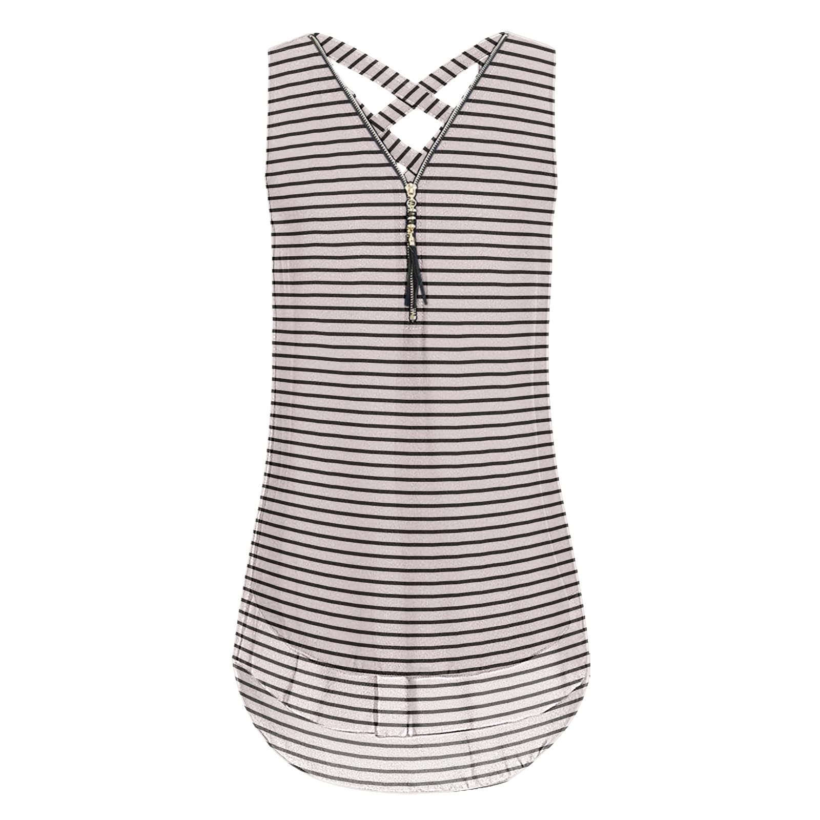 Women's Sleeveless Tank Tops - Breathable Yoga & Running Shirts for Summer - Loose Fit Athletic Workout Tops - Perfect for Gym, Yoga, Jogging & Casual Wear