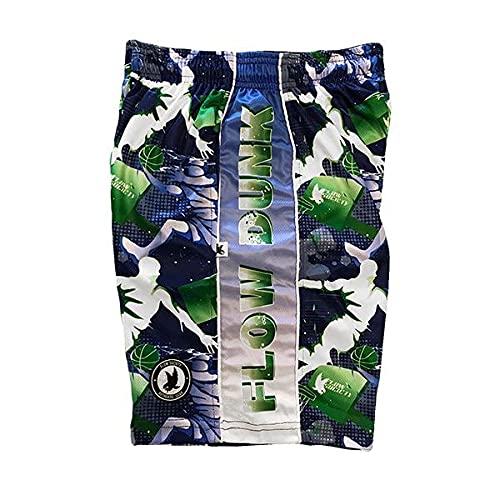 Flow Society Red, White & Blue Boys Lacrosse Shorts - Breathable Athletic Shorts for Youth LAX Players | Durable Kids Sports Shorts for Training & Games | Perfect for Summer Practice, Team Uniforms & Casual Wear