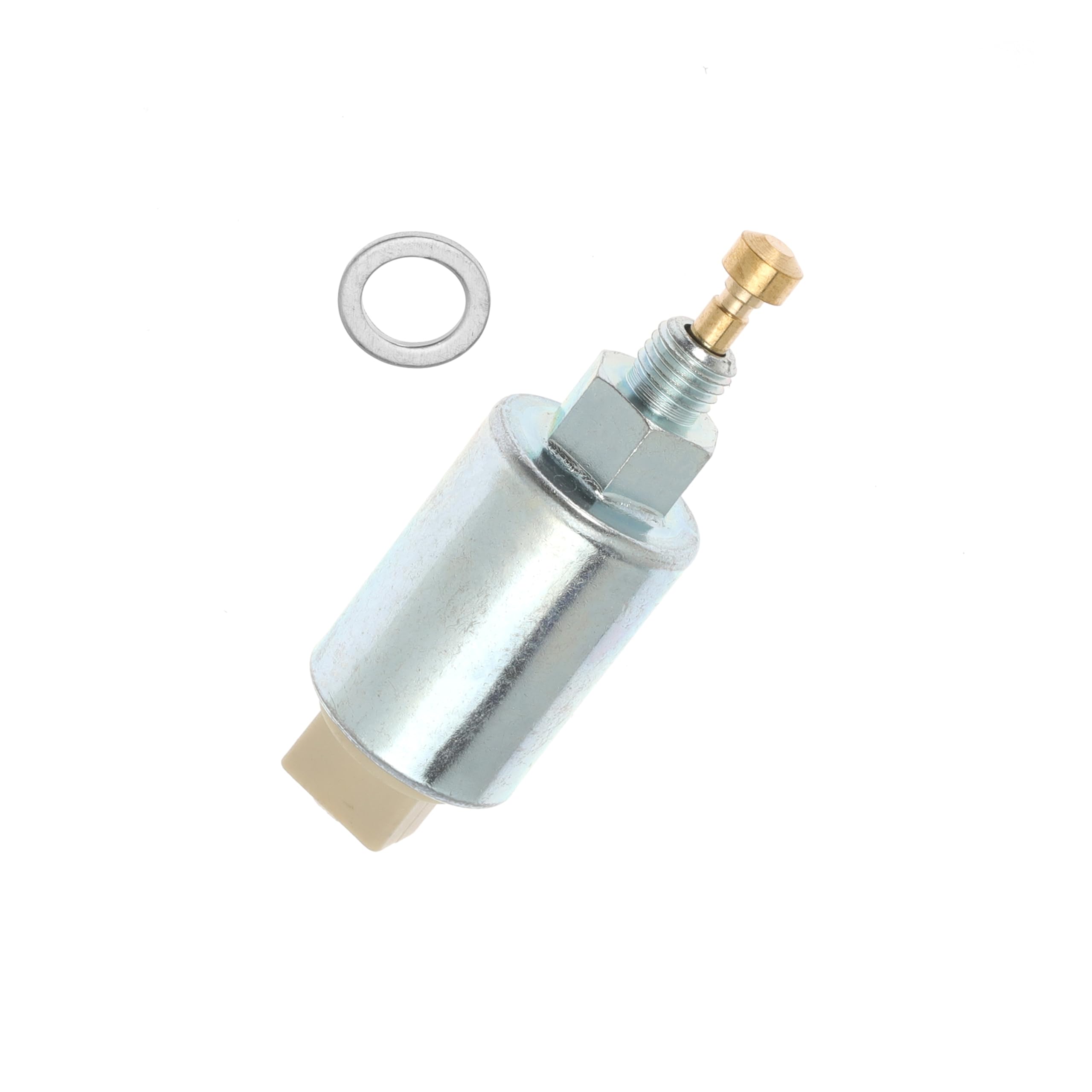 Replacement Carburetor Fuel Solenoid 499161 498231 496592 for Craftsman & John Deere Lawn Mowers - Compatible with Models 695423 699915 699916 699878 794572 796109 799728 (Solenoid-0699) - Perfect for Small Engine Repair & Lawn Mower Maintenance