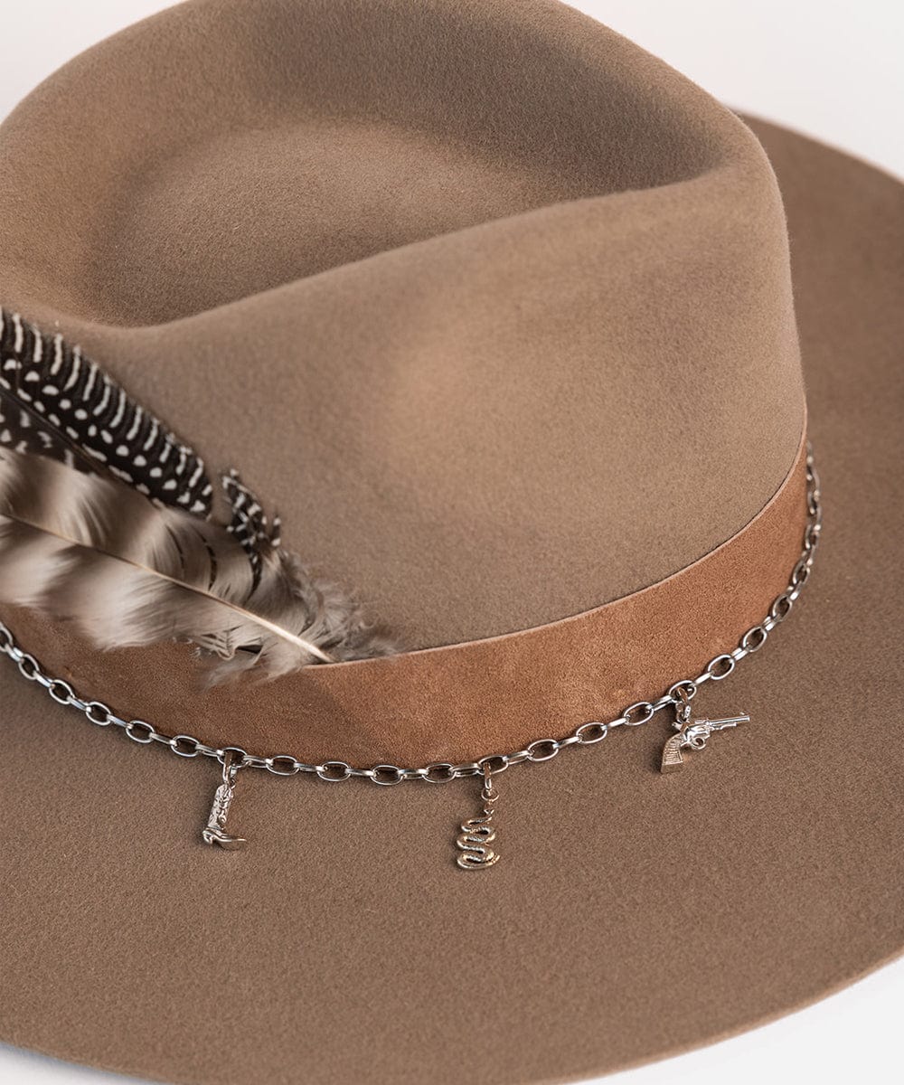 Snake Hat Charm - Cute and Unique Snake Design for Hats, Caps, and Headwear - Perfect for Halloween, Cosplay, and Fashion Accessories